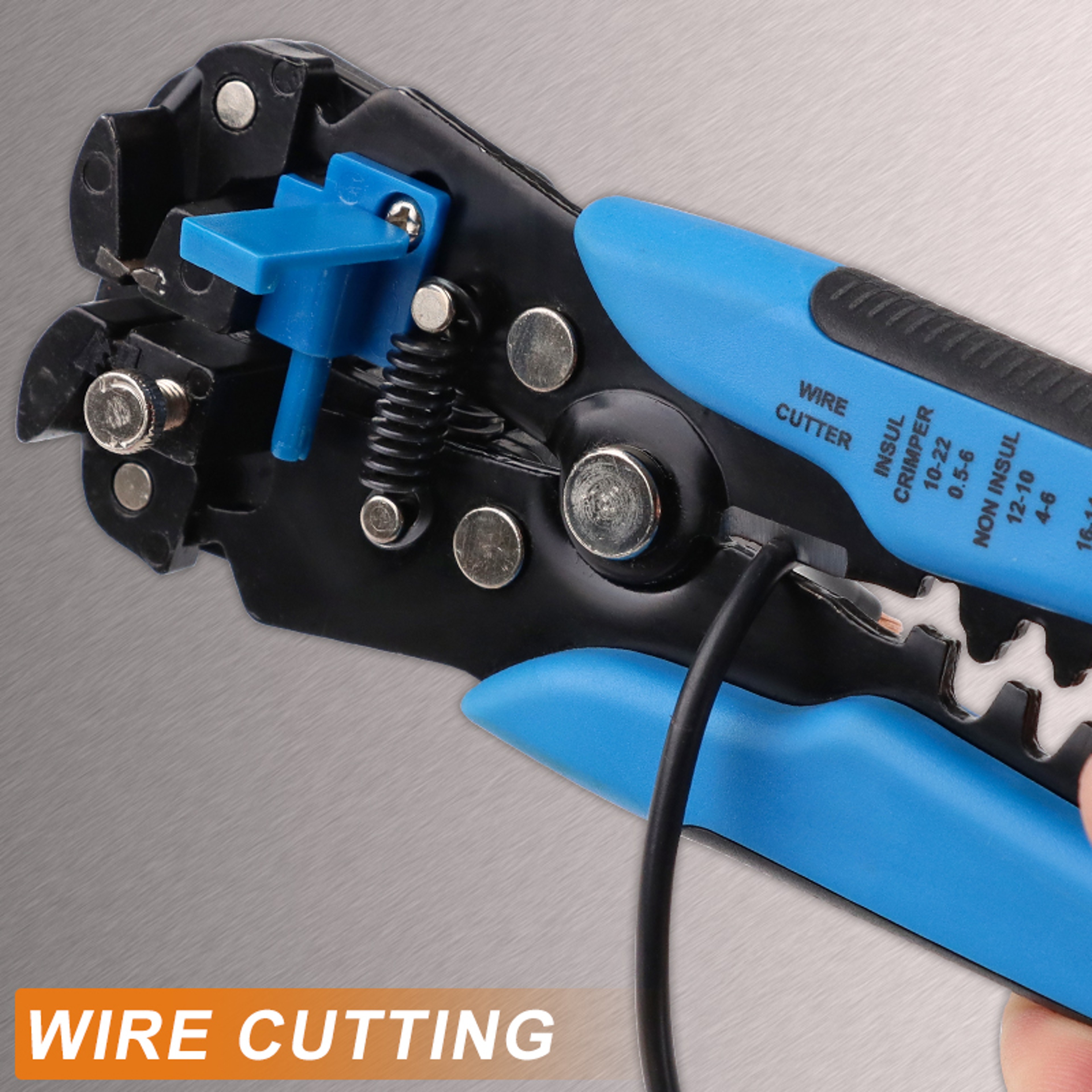Multifunctional Cable Cutter  Pliers Automatic Wire Stripper For Stripping Cutting  Crimping Electr 4