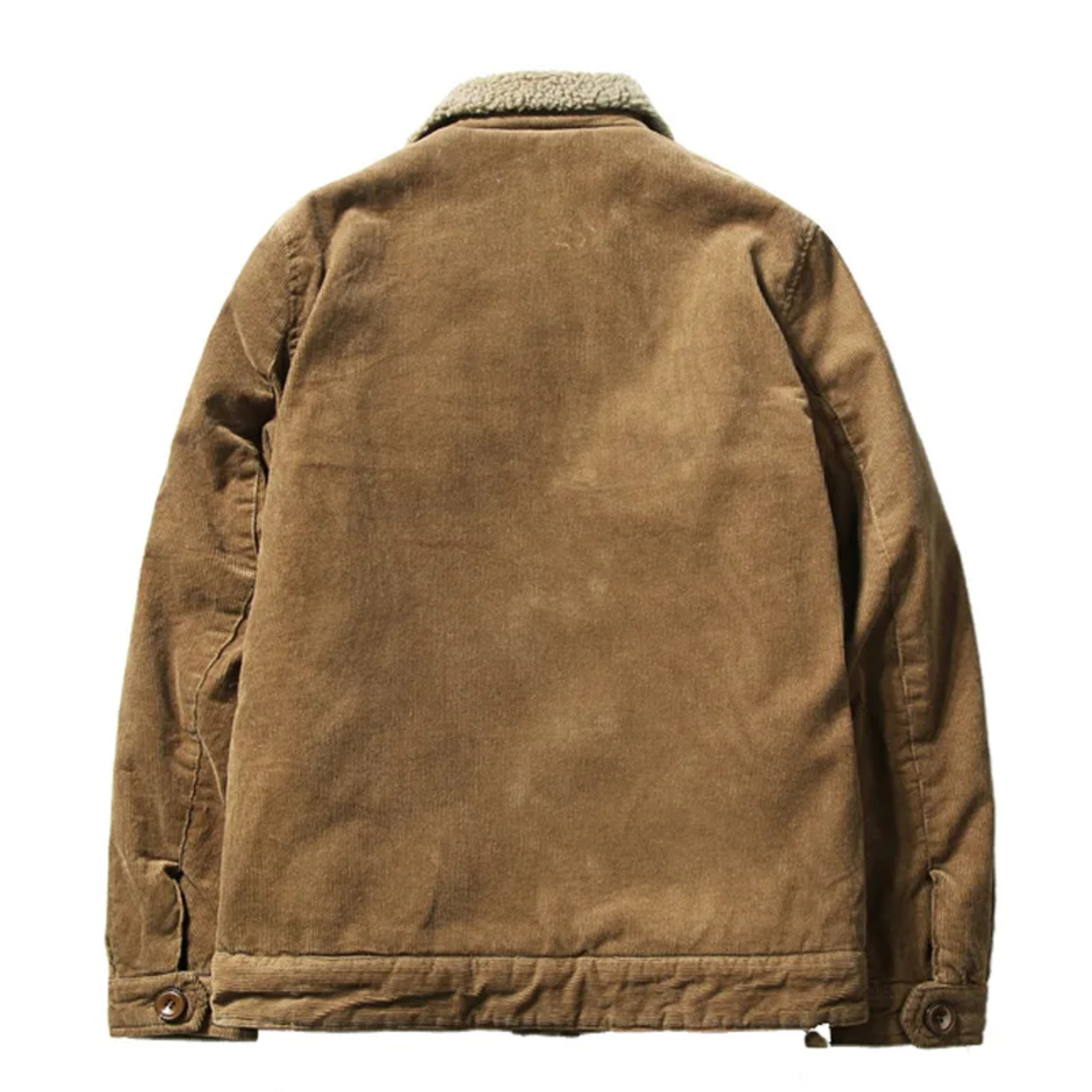 HighQuality Warm Parka Jackets For Men Korean Fashion Winter Plus Velvet Corduroy Cotton Jacket 2