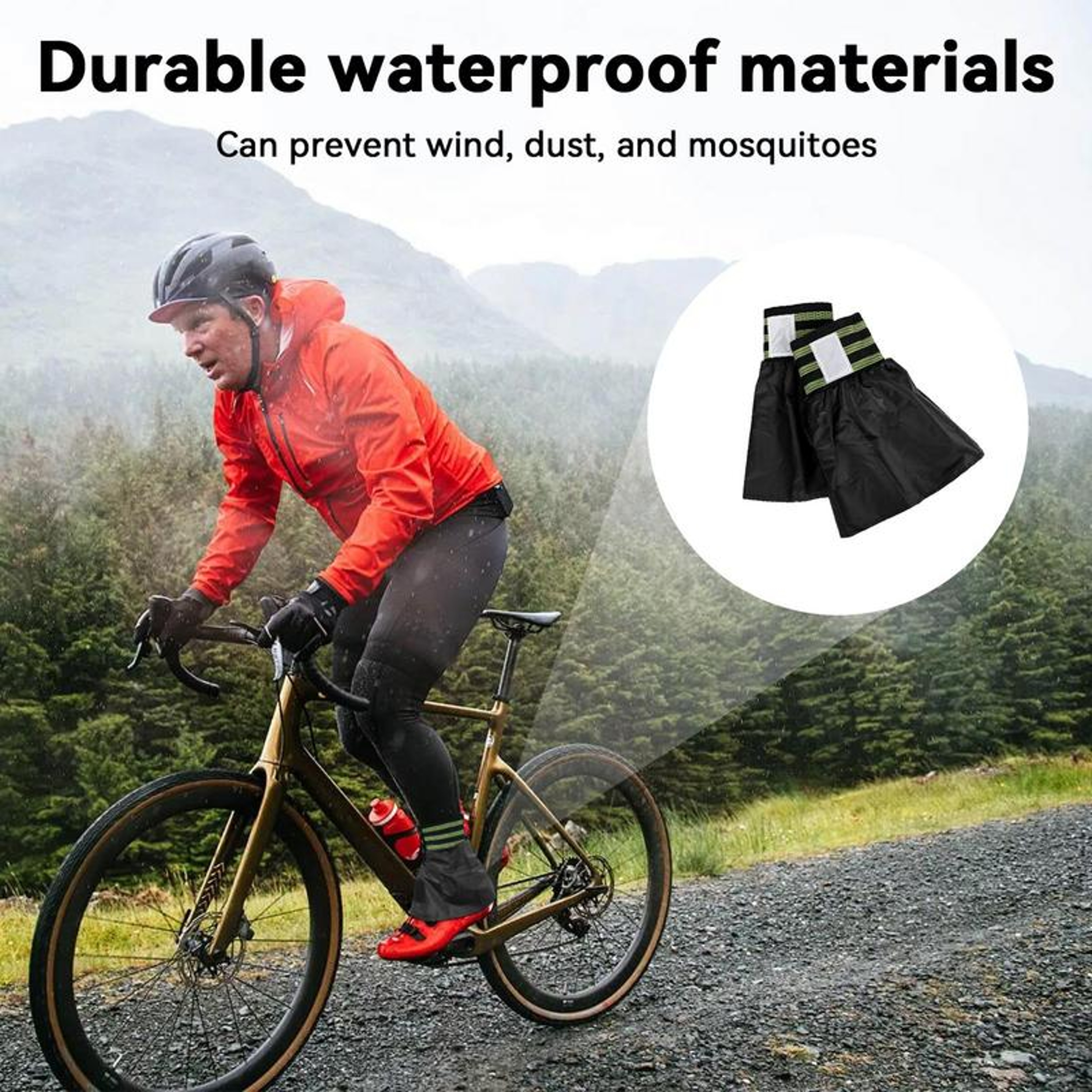 Low Waterproof Leg Gaiters For Men Snow Gators Breathable Boots Gators Adjustable Fit For Outdoor A 3