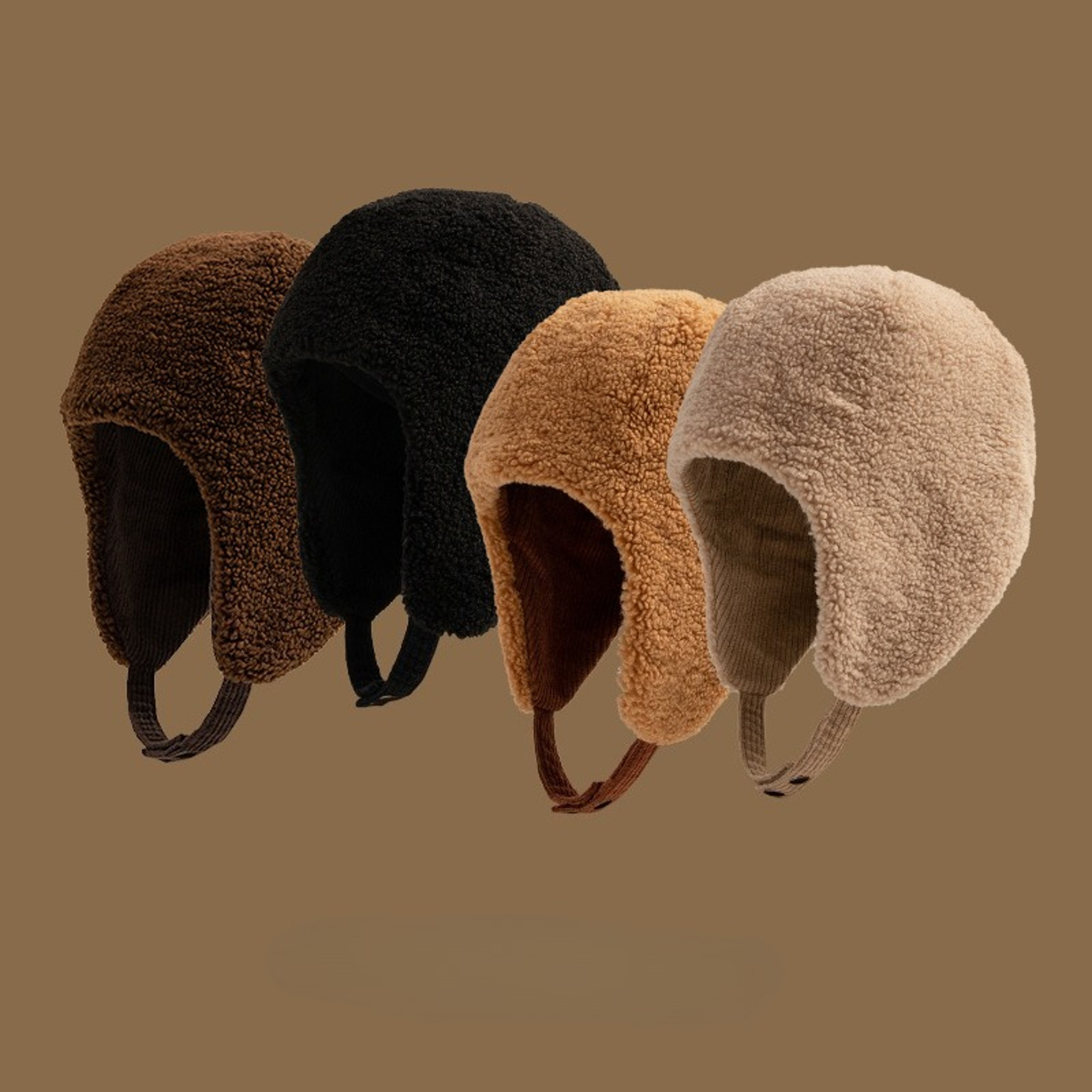 DoubleSided Windproof And Warm Wool Hats For Men And Women Thick Winter Autumn Hat For Outdoor Warm 0