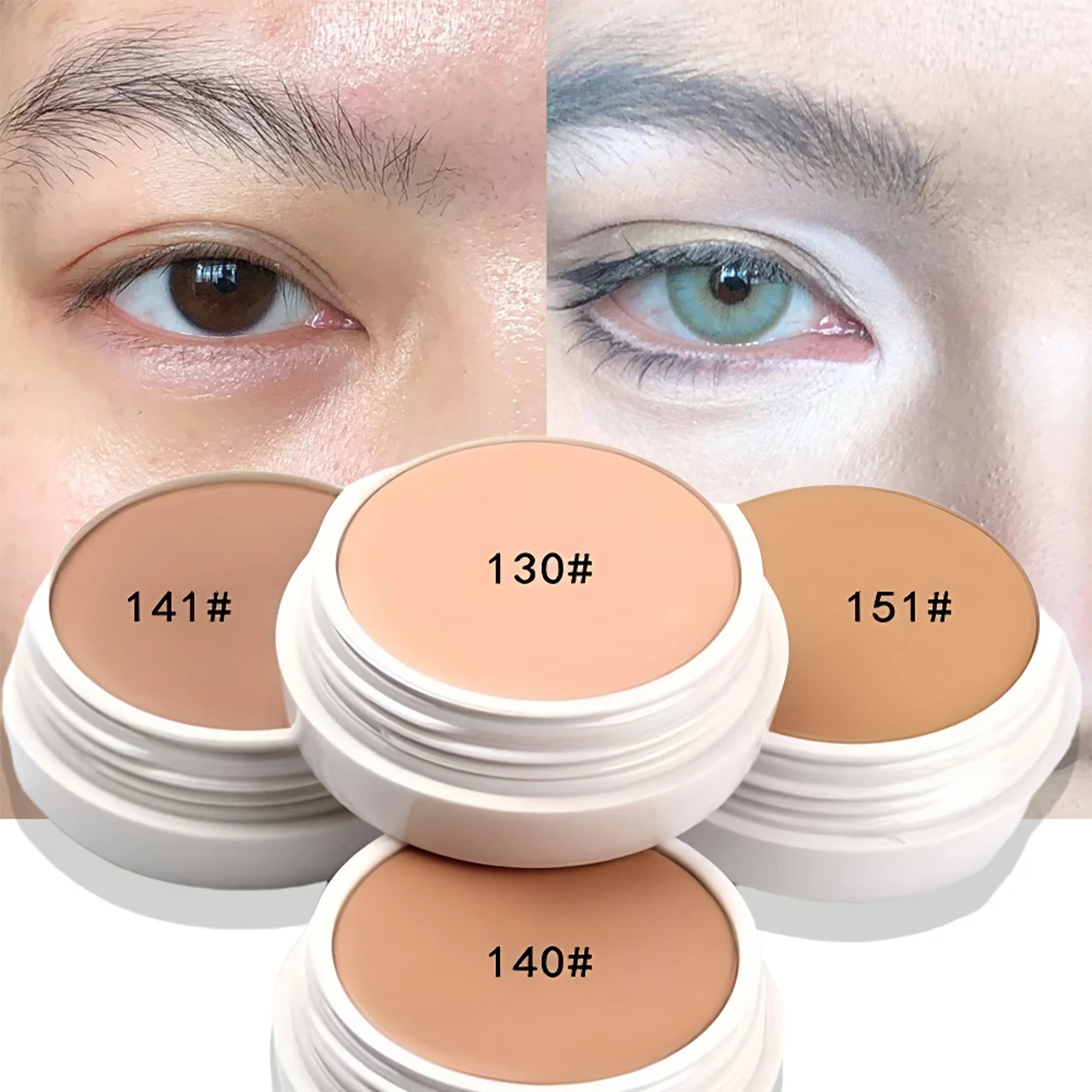 Freckle Lasting Waterproof Foundation High Coverage Concealer BB Cream For Face Makeup Base 2