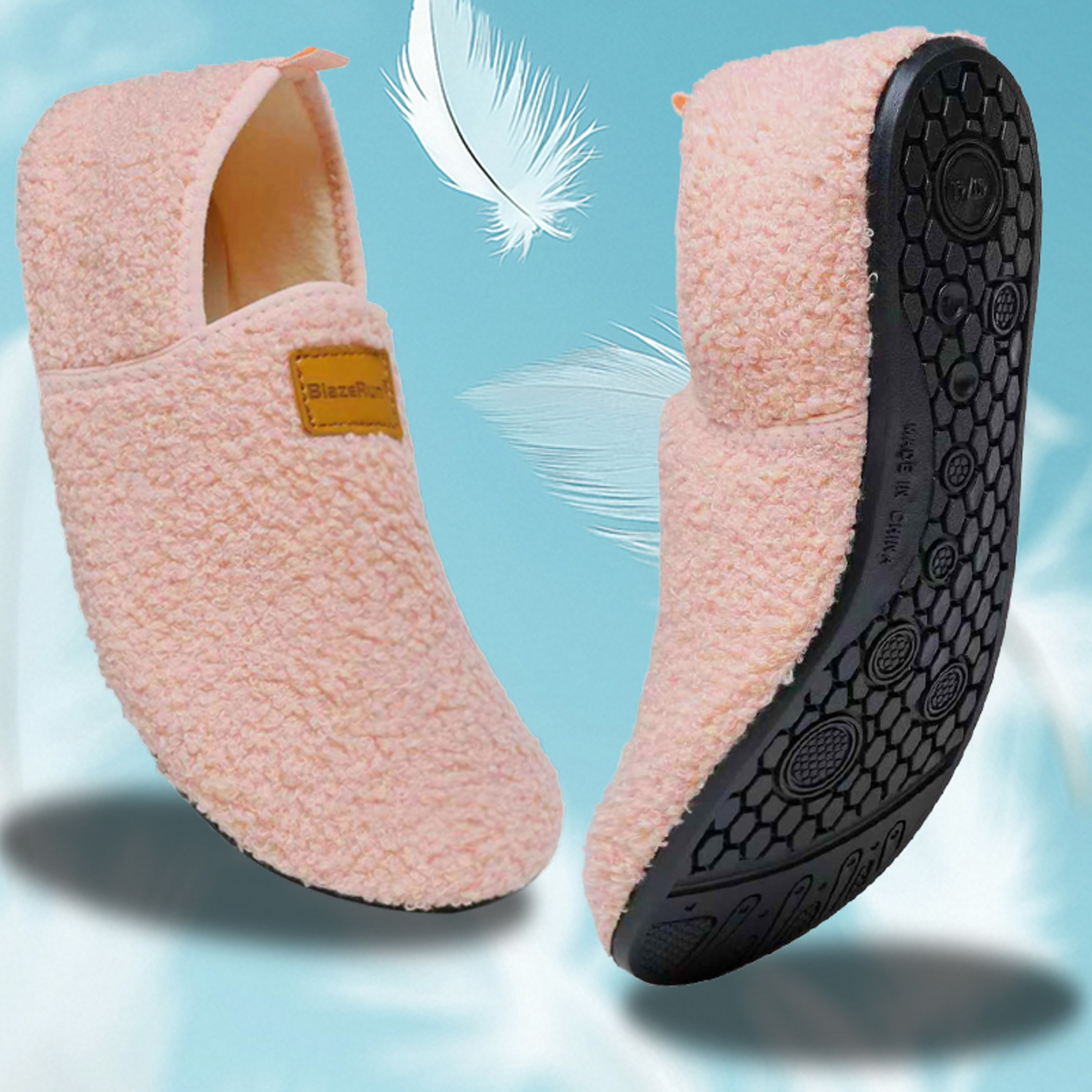 Lightweight And Comfortable Casual Shoes Simple Winter Plush Shoes For Men And Women Plush Warmth I 4