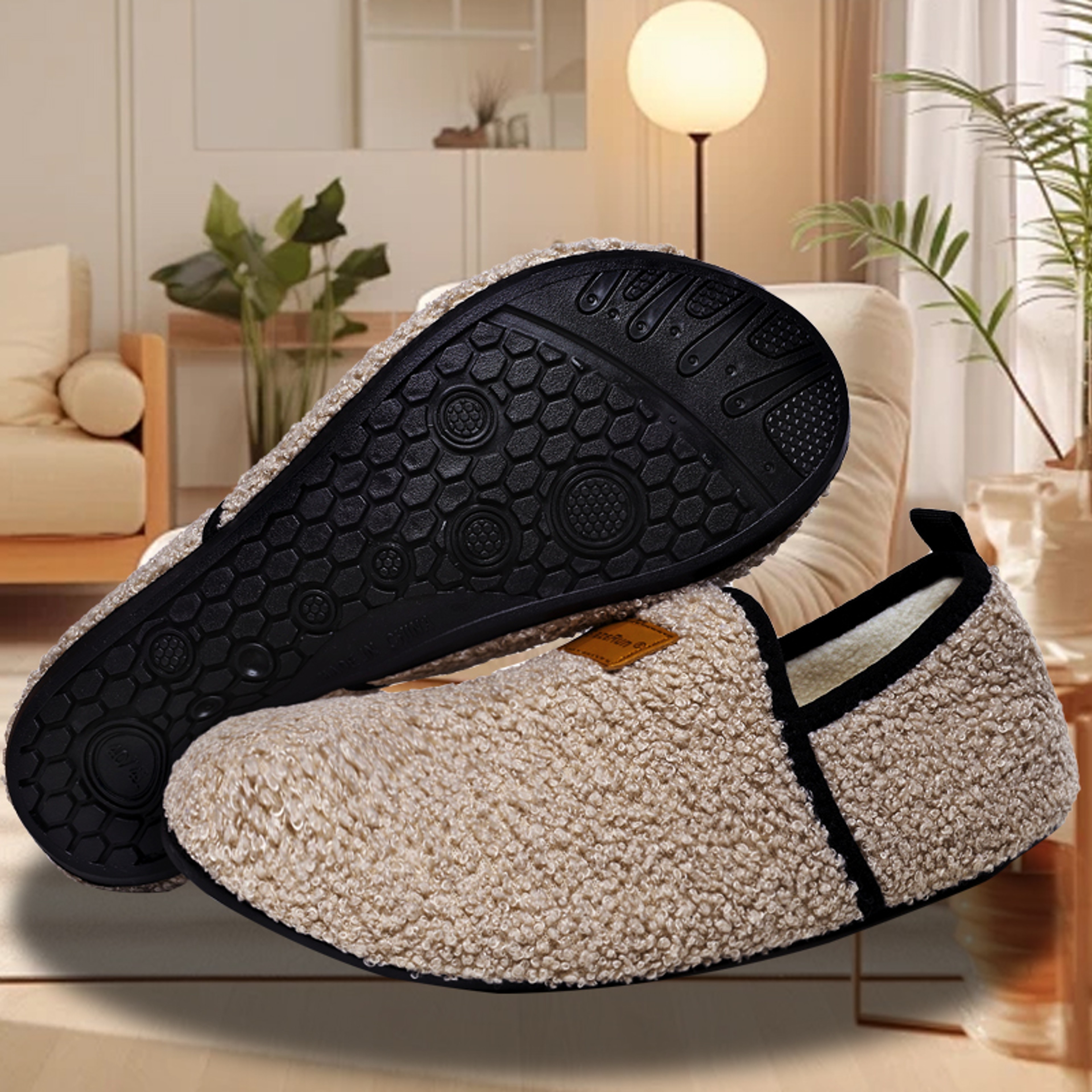 Lightweight And Comfortable Casual Shoes Simple Winter Plush Shoes For Men And Women Plush Warmth I 5