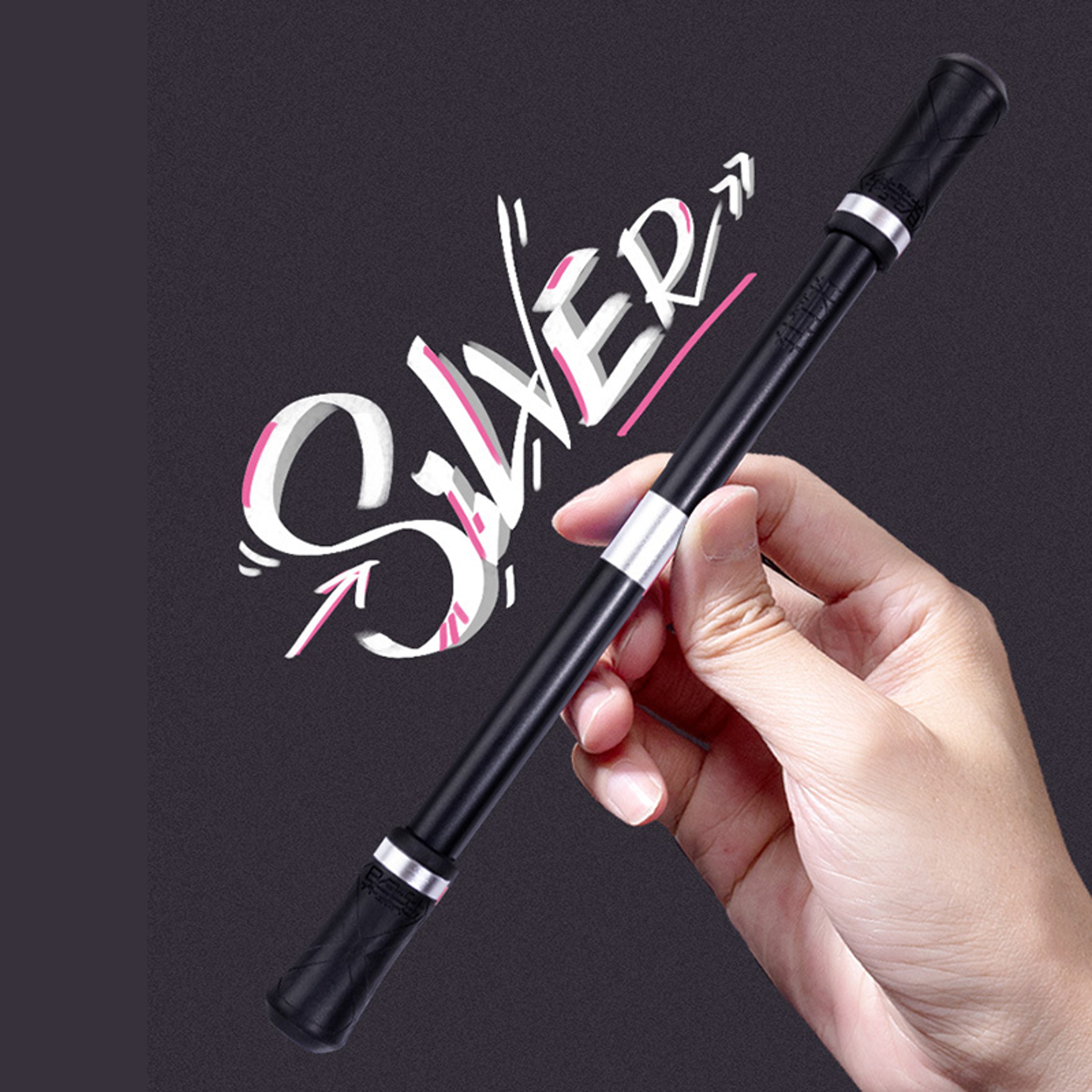 Beginner Special Turn Pen Finger Spinning Pen Flying Spinning Pen With Weighted Ball 7