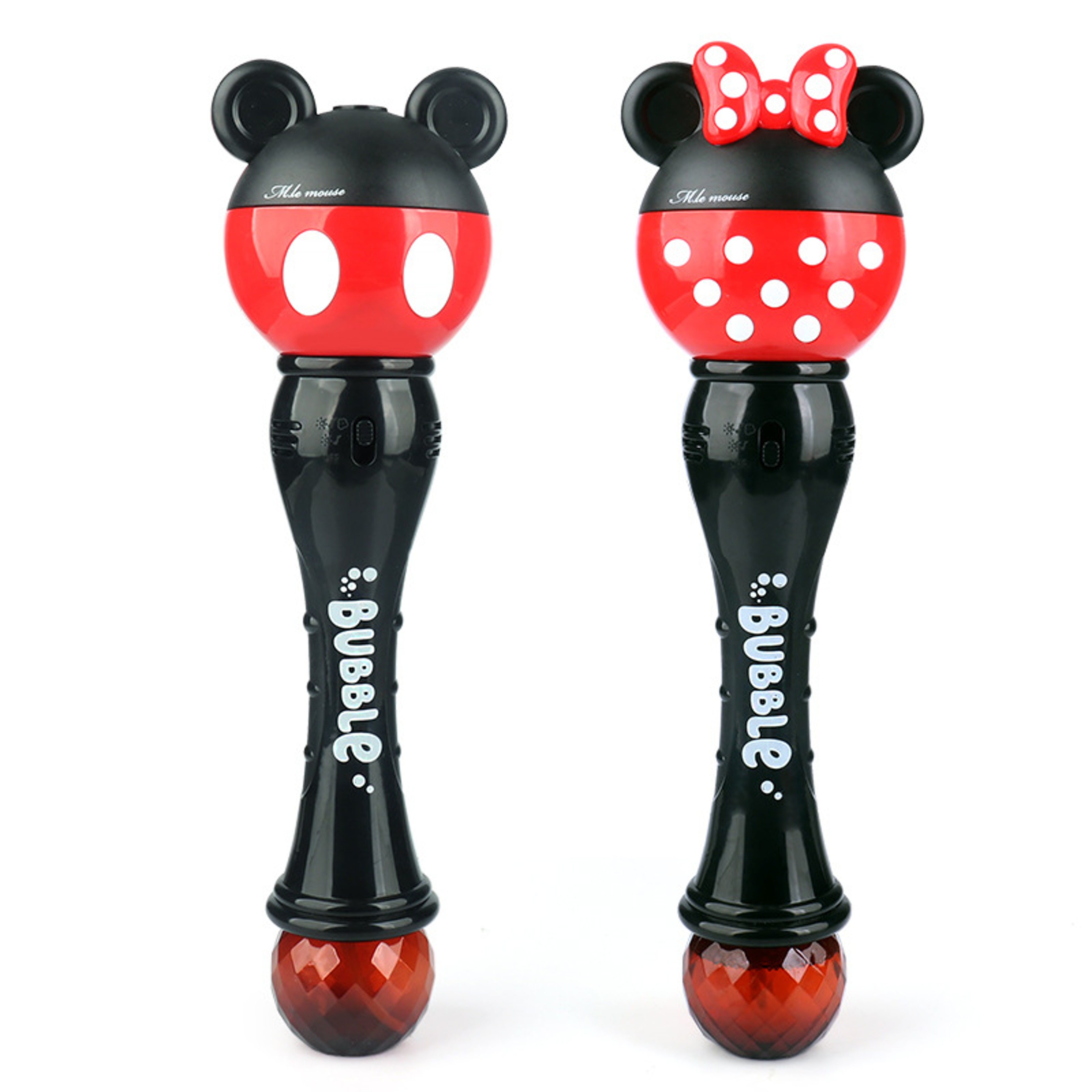 Mickey Mouse Bubble Machine, Minnie Electric Soap Bubbles, New Magic Stick Gift for Children – view 6