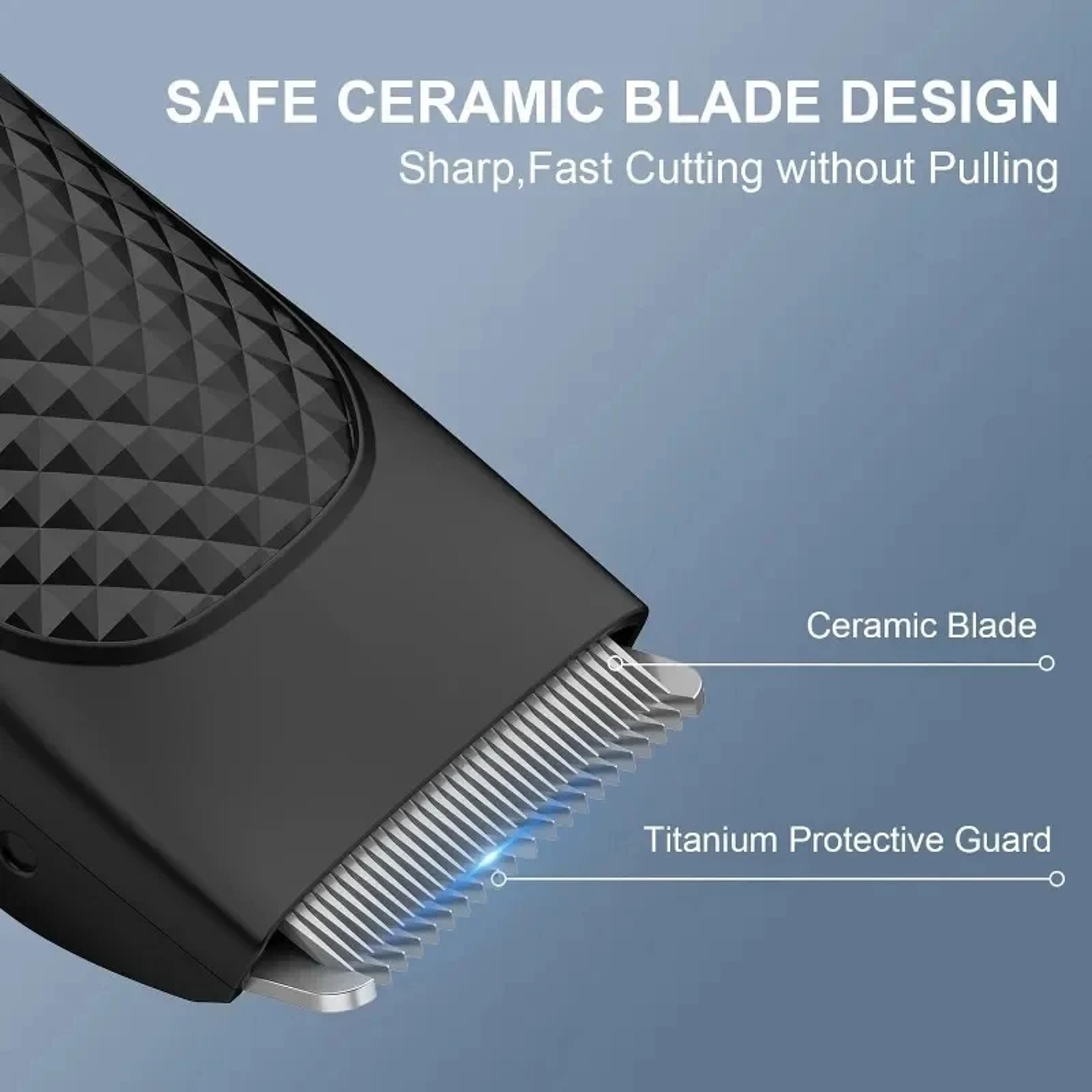 Rechargeable Mens Electric Groin Hair Trimmer Pubic Hair Removal Clipper 5
