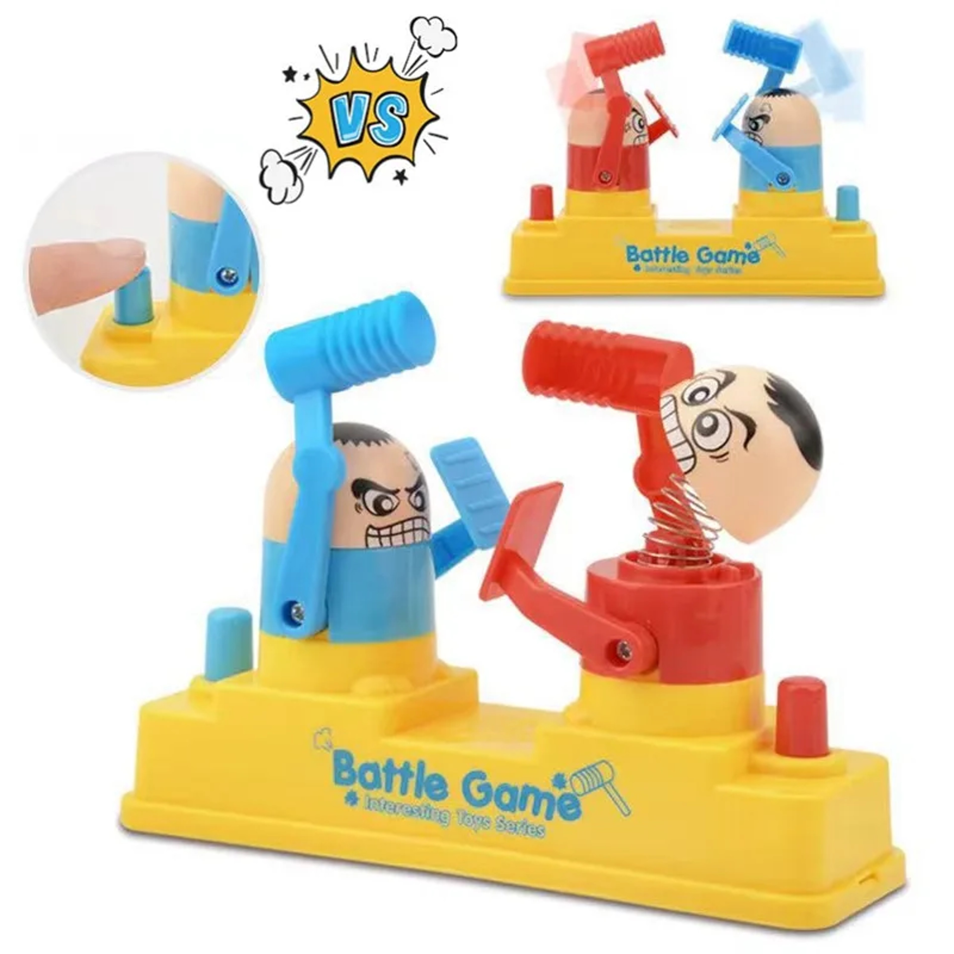 Antistress Toy Prank Fight Battle, Funny Hot Joke Toy, Interactive Table Game Gift for Fun – view 2