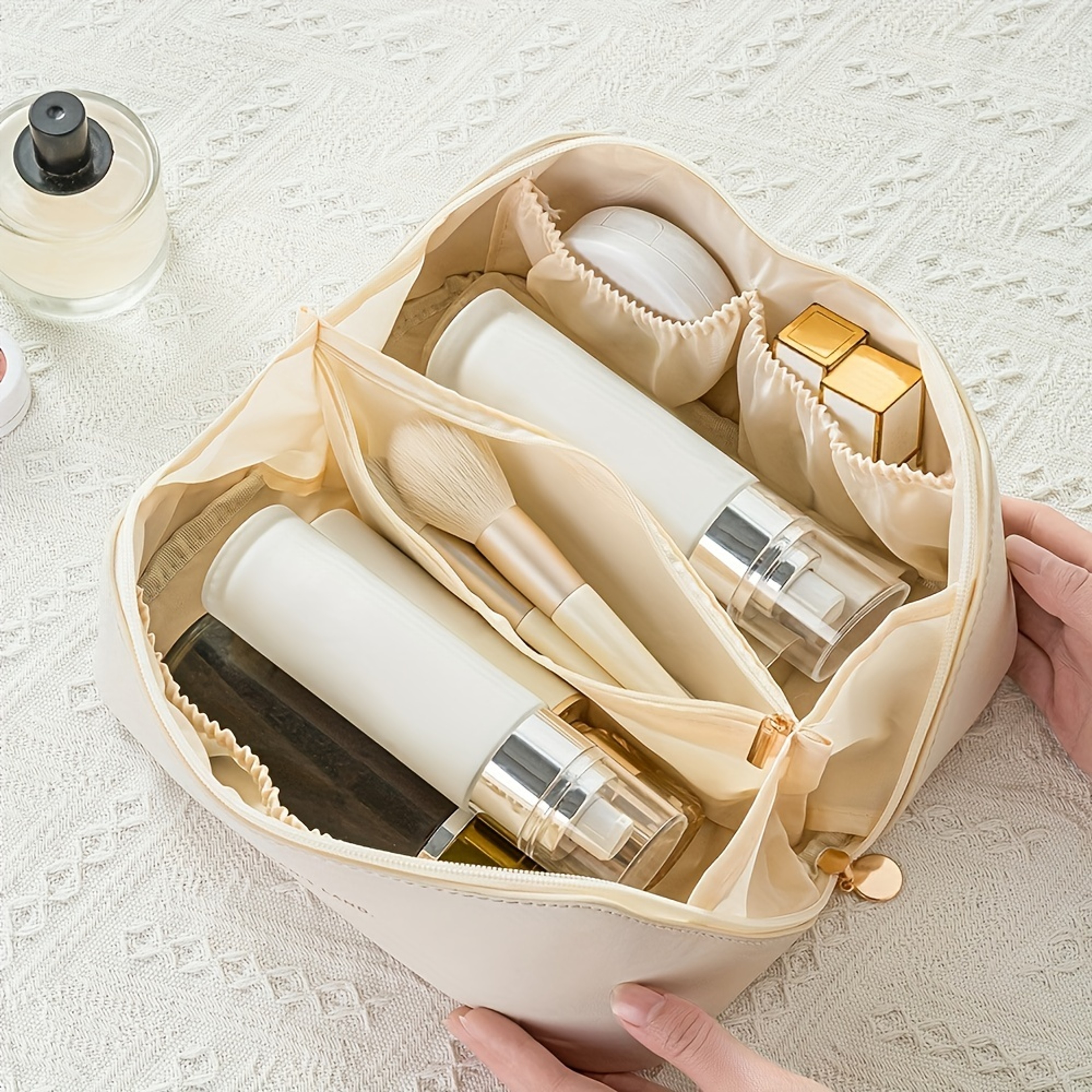 Makeup Case Storage Pouch Luxury Lady Box Organizer Bag Female Toiletry Kit For Travel Zip 2