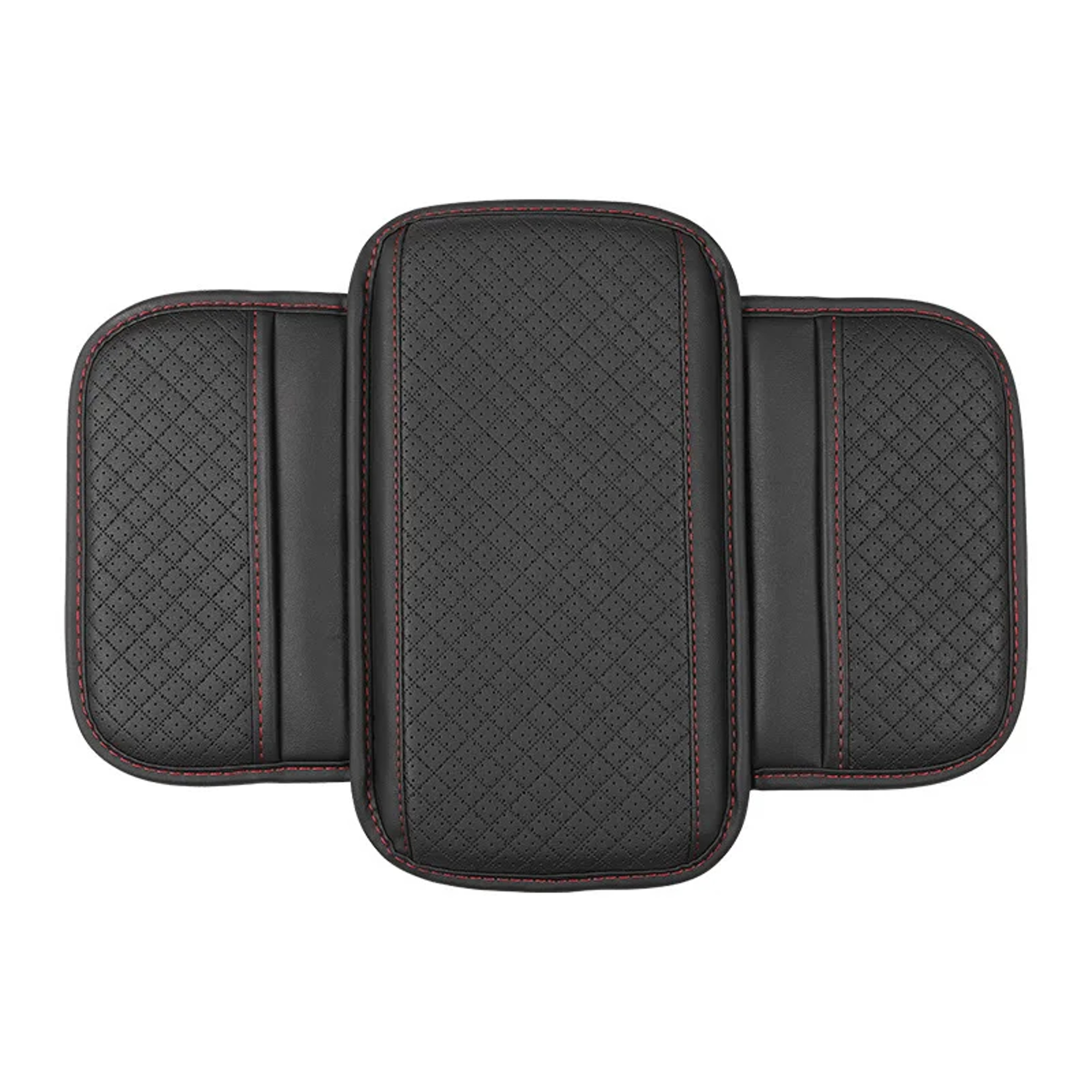 Breathable Center Console Box Cover, Universal Car Arm Rest Cushion PU Leather, Anti Scratch Armrest Box Protector – view 3