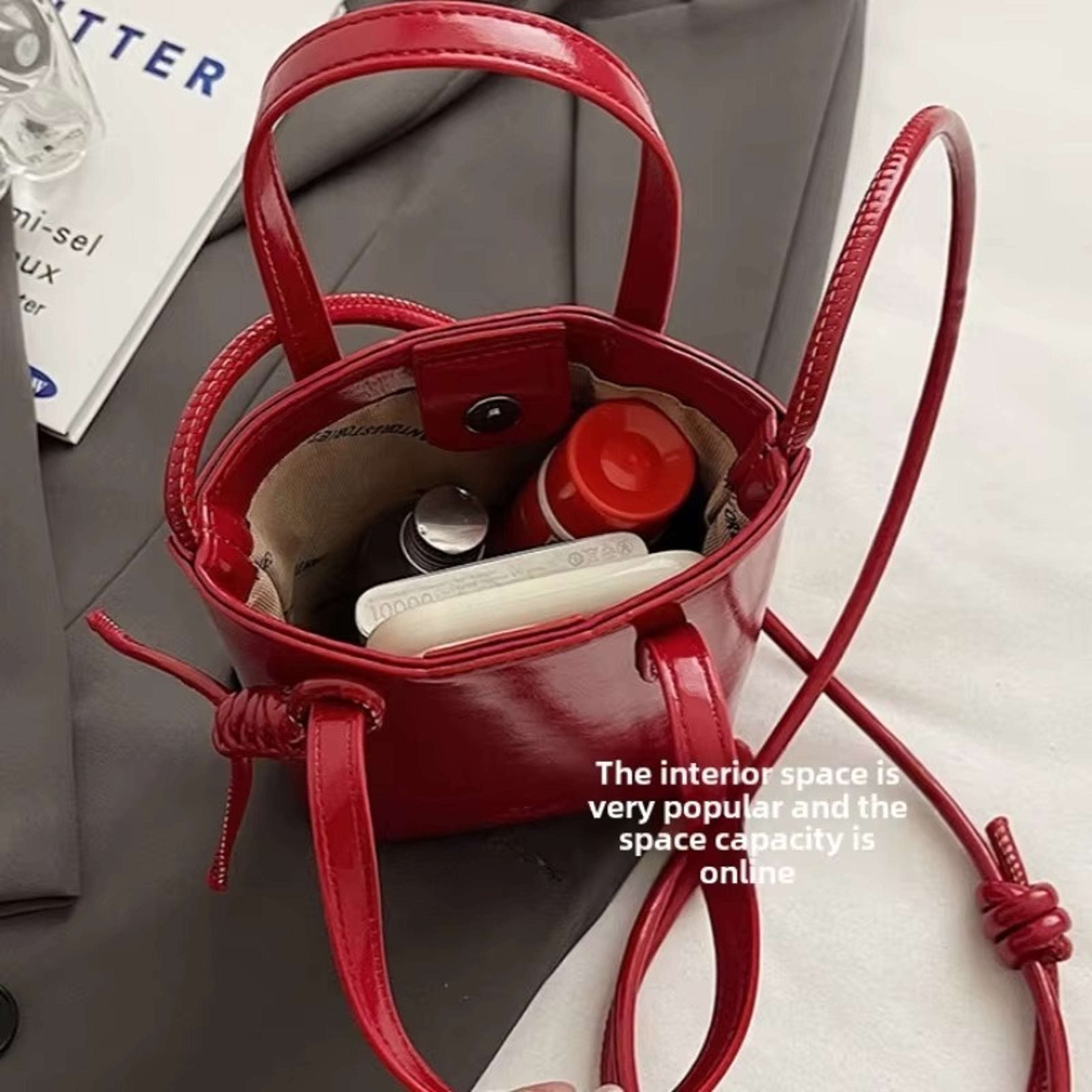 Simple Retro Handbags And Purses PU Leather Mini Crossbody Bag For Women 3