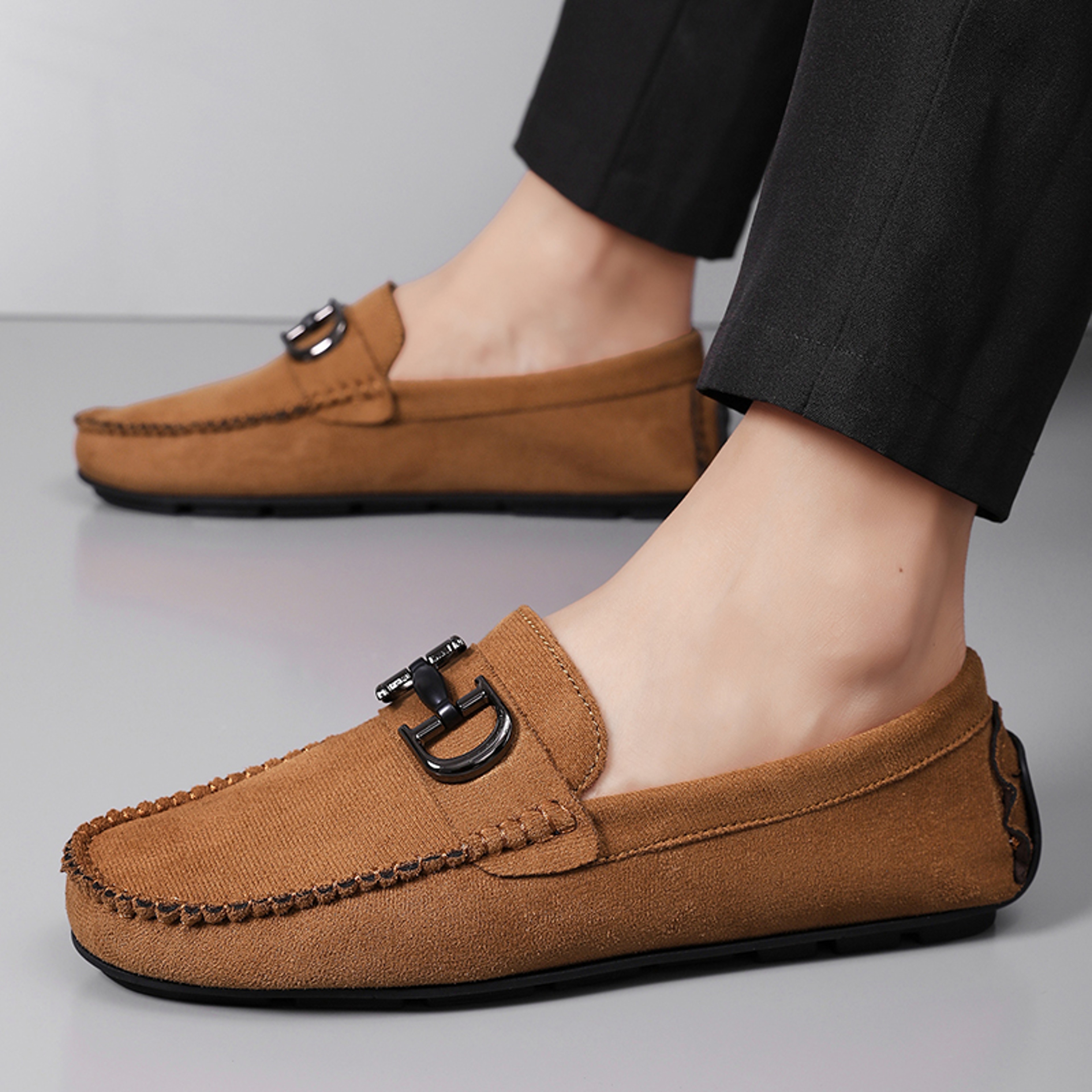 Versatile New Men's Comfortable Casual Shoes, Soft-Soled, Wear on One Foot for Convenience – view 2