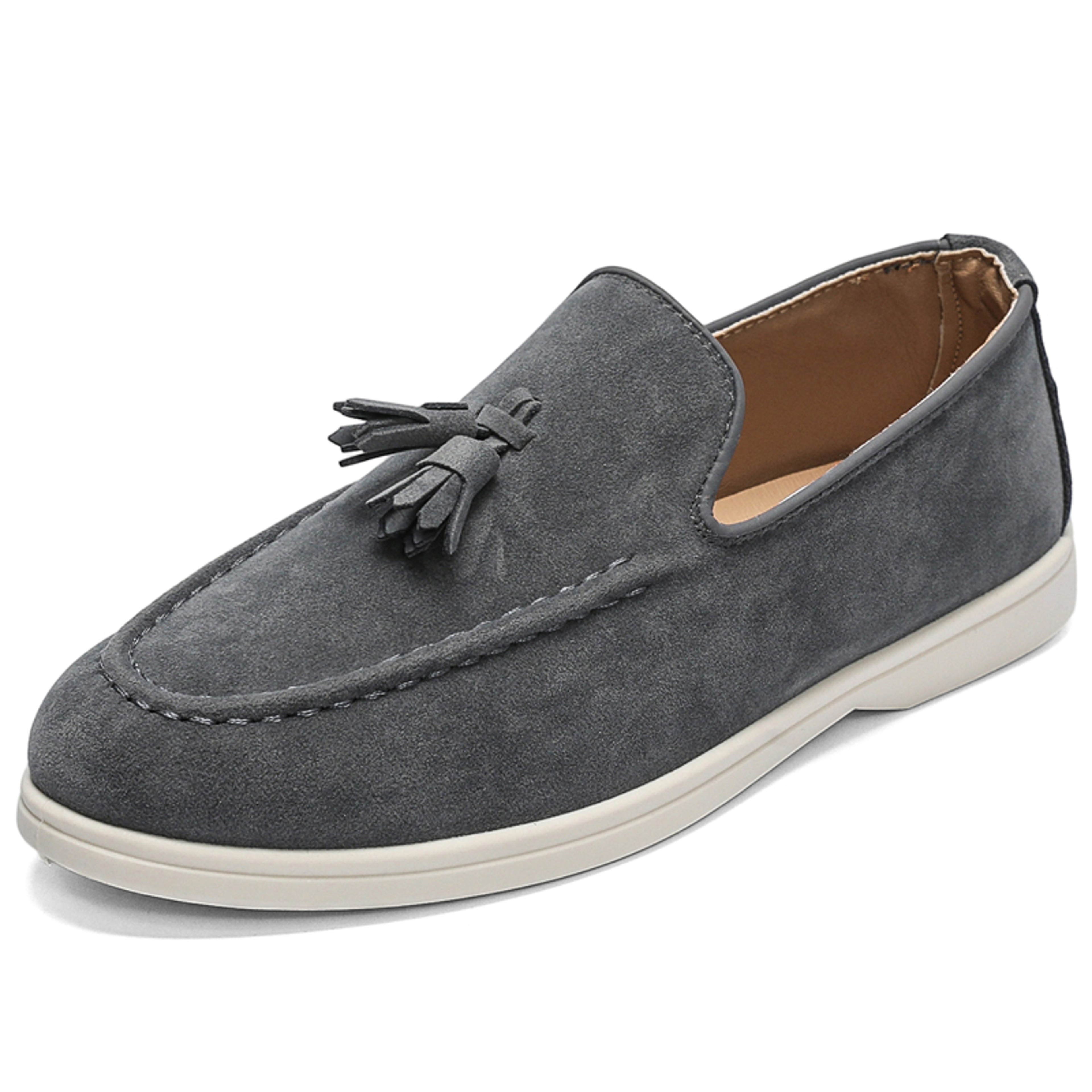 Mens Casual Shoes Classic British Style Tassels Loafers Outdoor Moccasins Flats 6