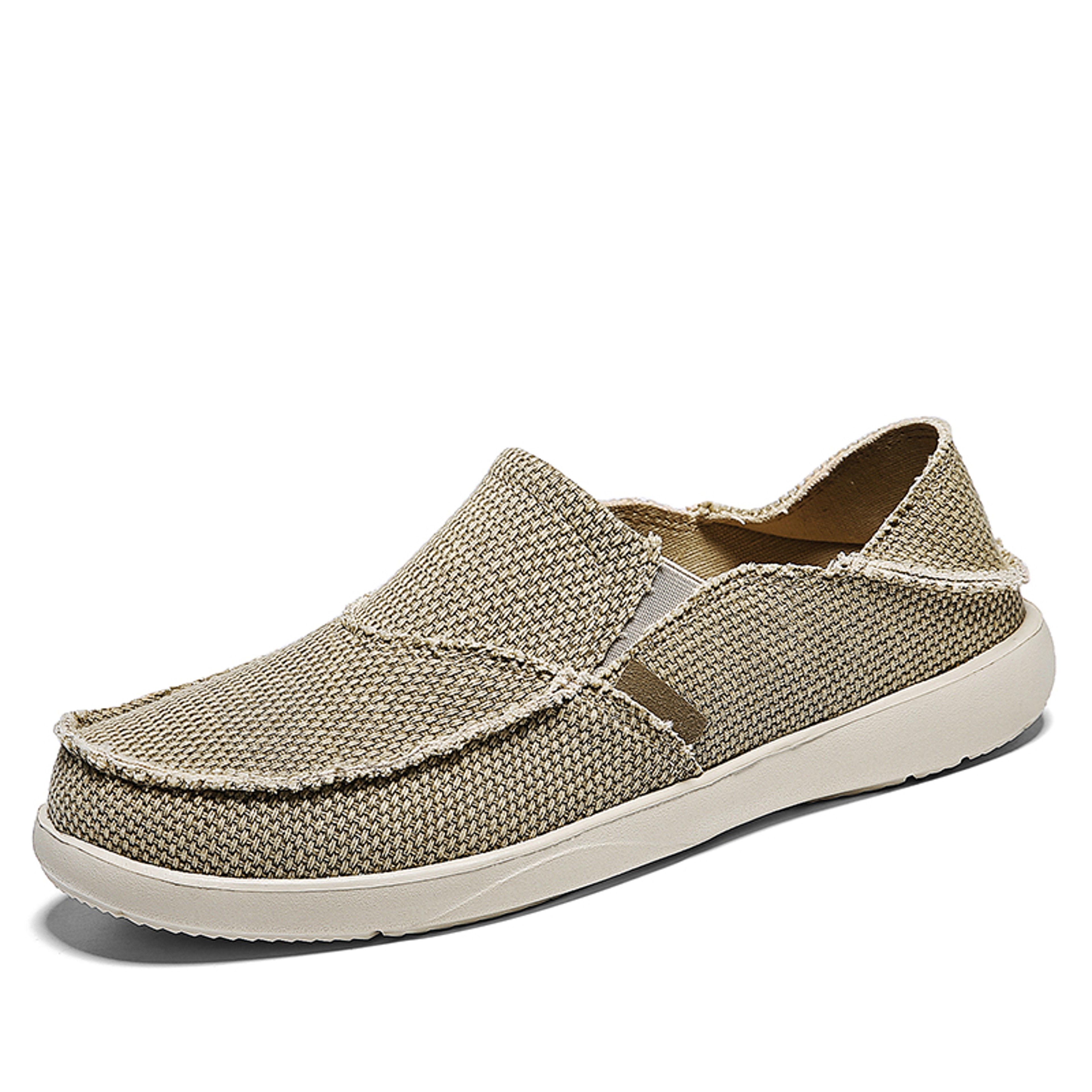 Casual Shoes for Men, Breathable Espadrilles, Comfortable Ultralight Loafers, Summer Canvas Boat Shoes – view 7