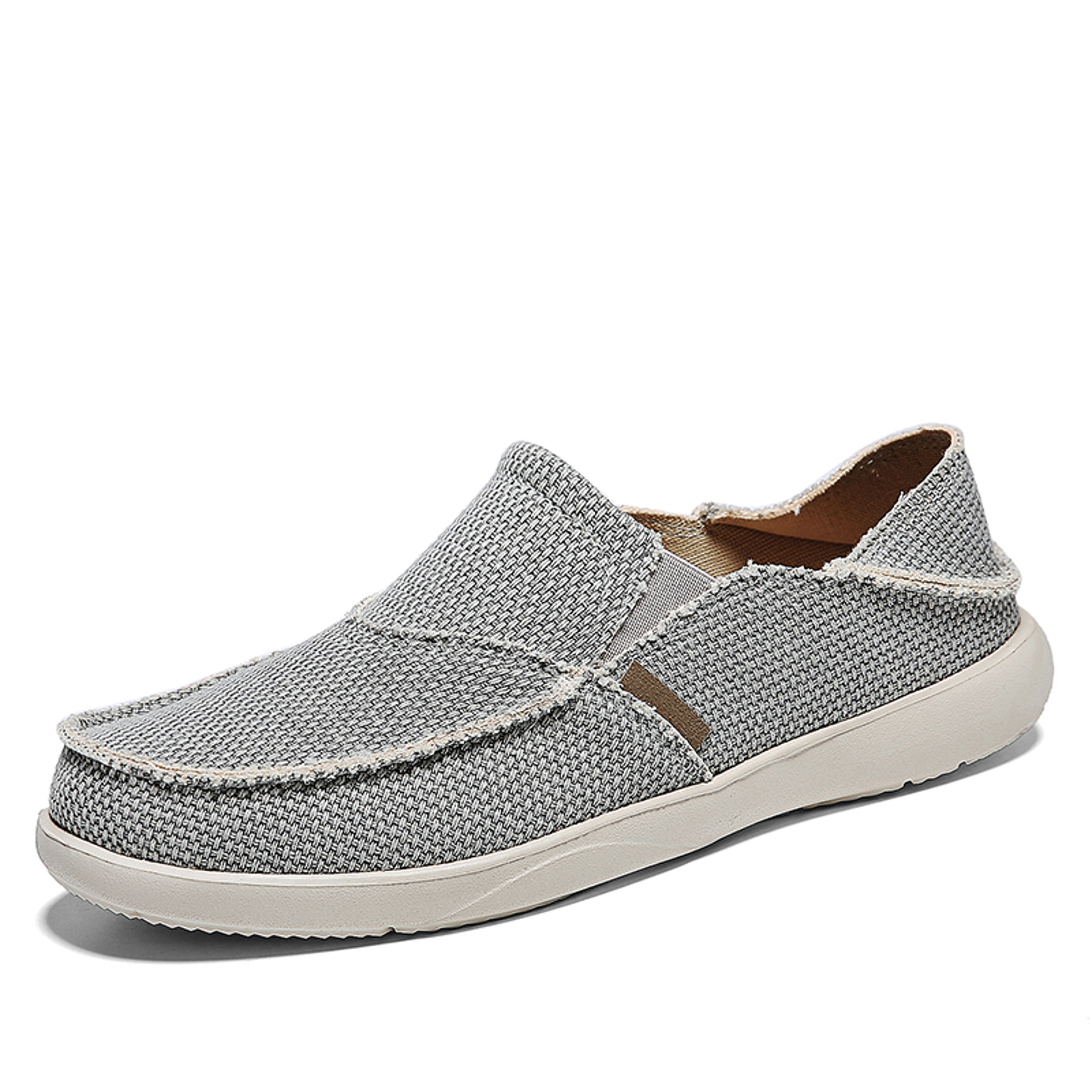 Casual Shoes for Men, Breathable Espadrilles, Comfortable Ultralight Loafers, Summer Canvas Boat Shoes – view 8