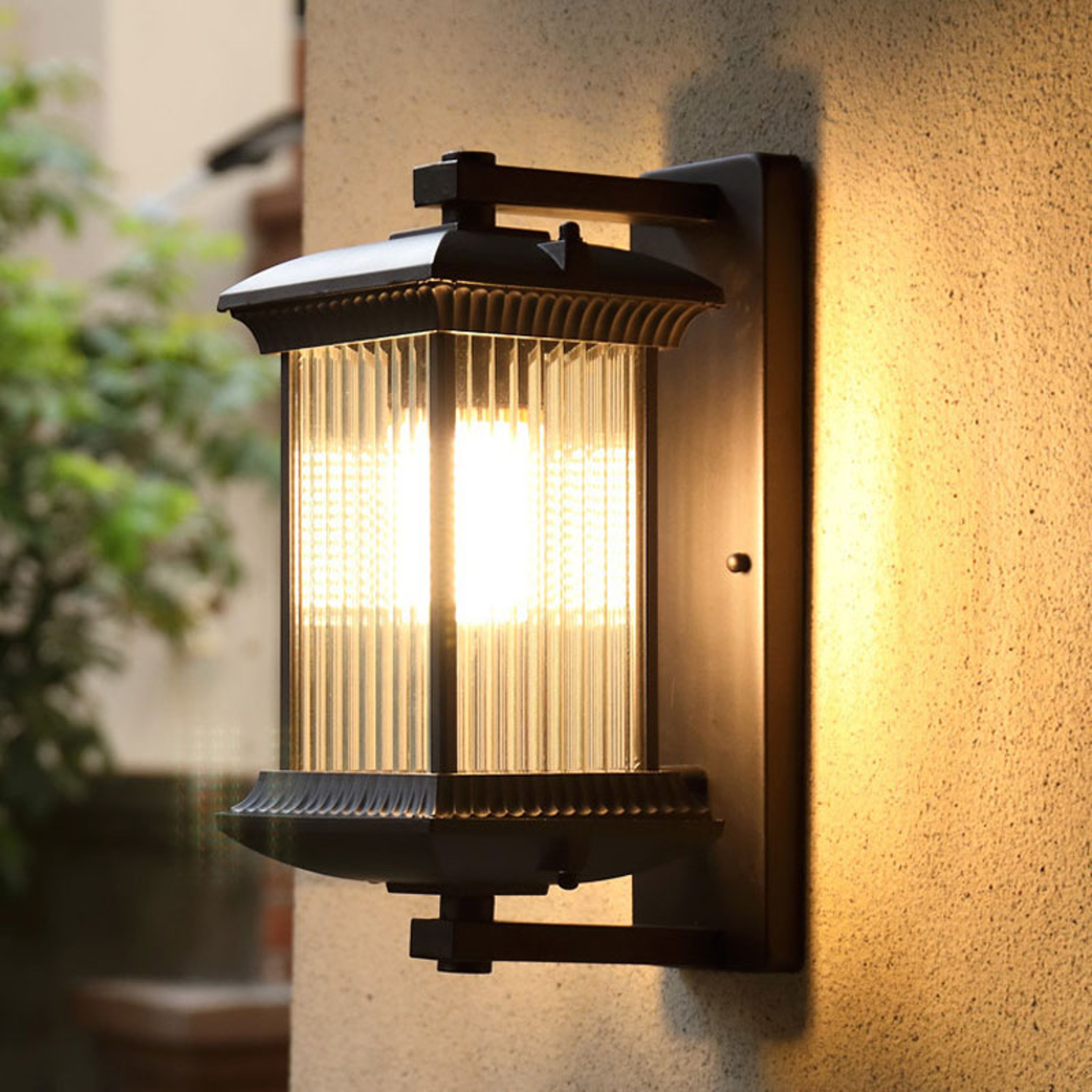 Waterproof Outdoor Wall Lamp Metal Lights For Garden Gate Exterior Lighting For Hotel And Villa 0
