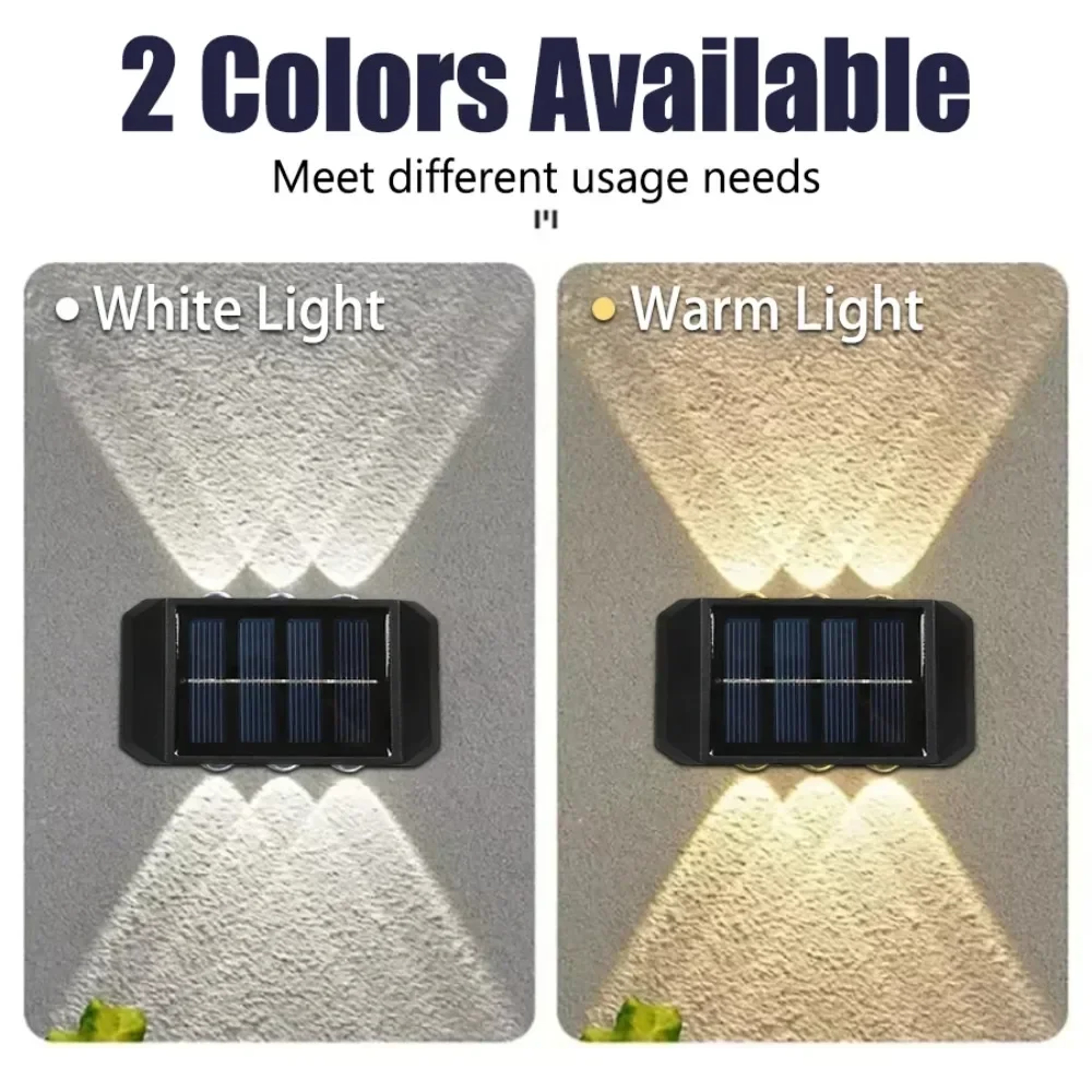 Easy Install Solar Wall Light Waterproof LED Safety Light For Outdoor Yard Garden And Street Decor 1