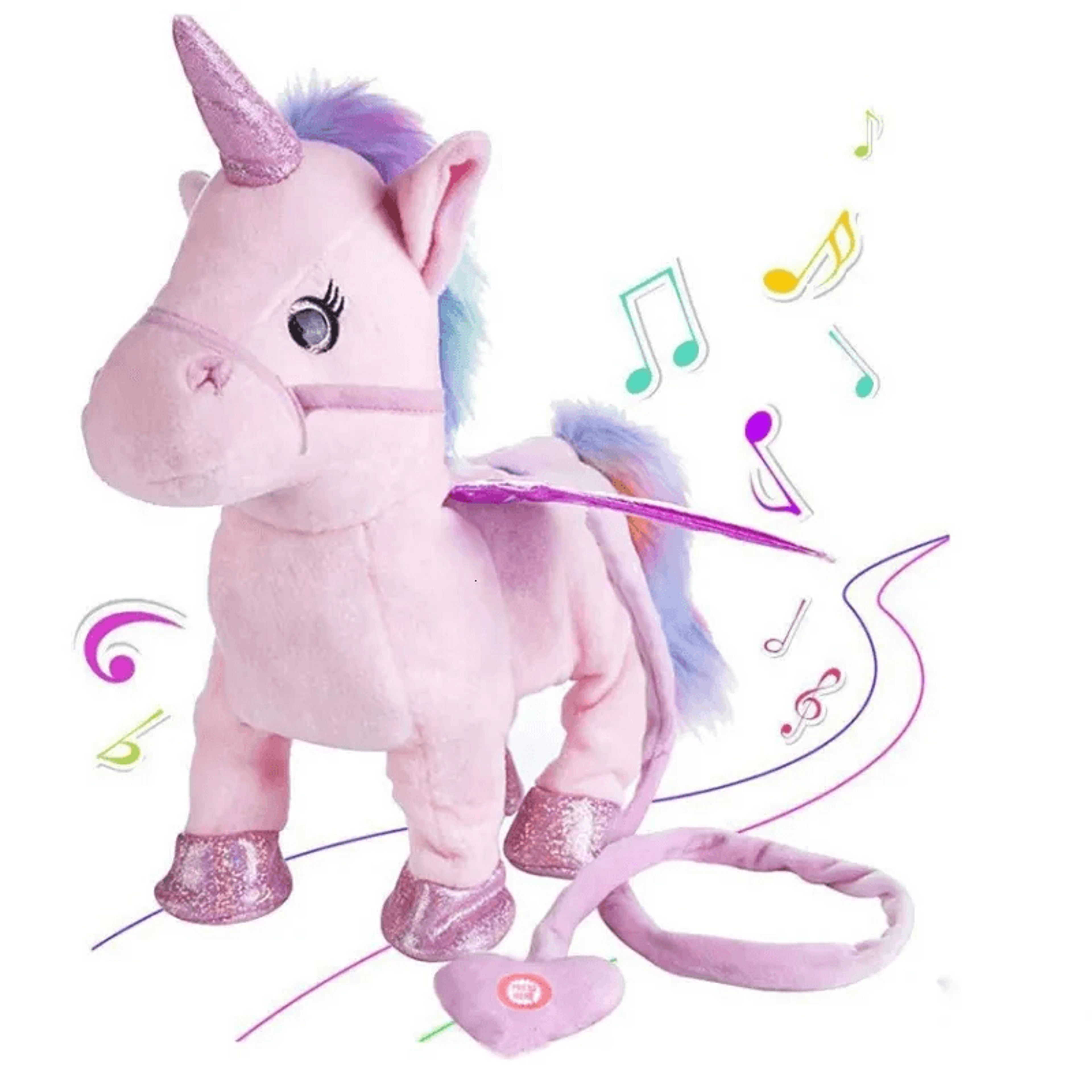 interactive walking singing unicorn toy for kids