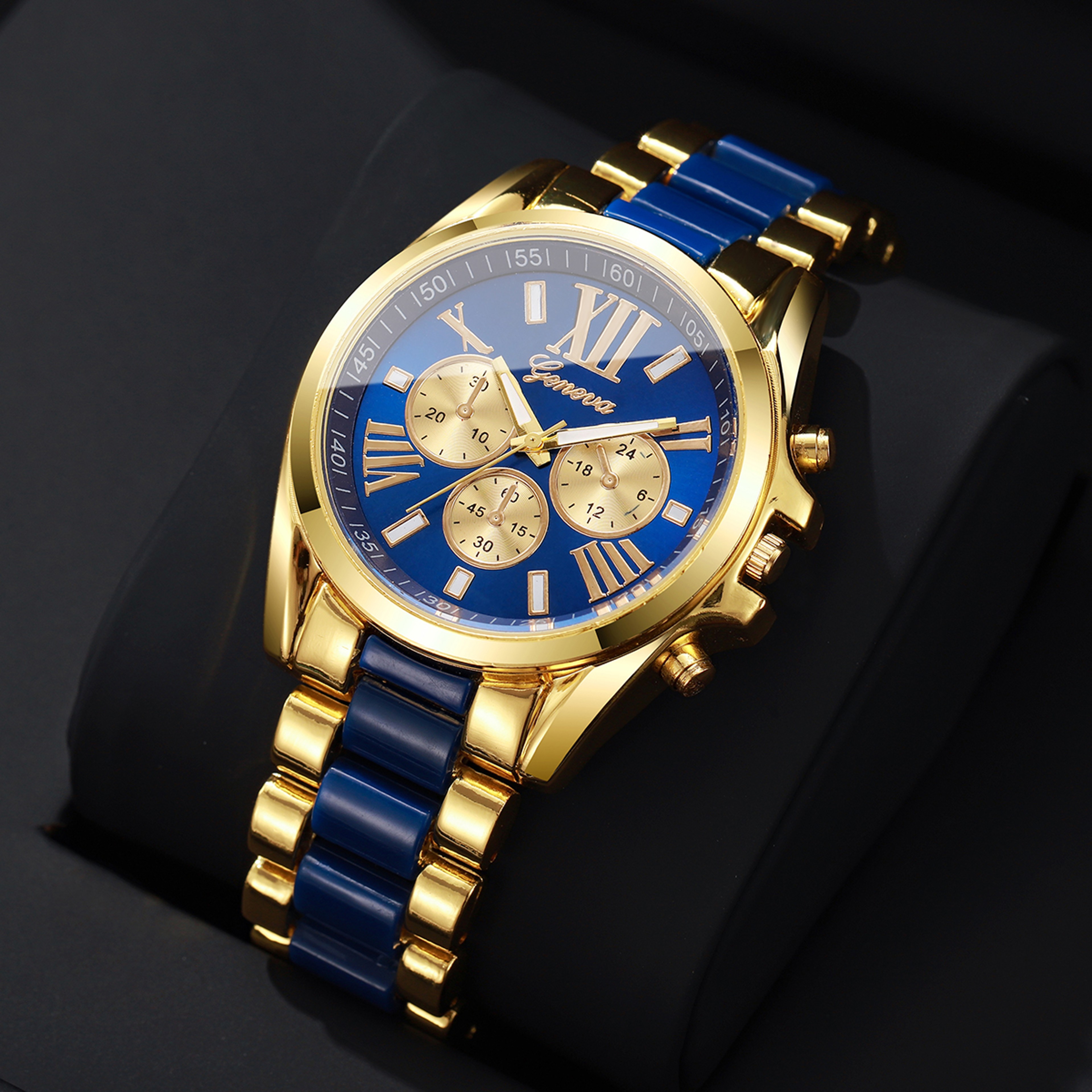 Luxury Men Business Watches, Fashion Roma Dial Men's Quartz Wristwatch, Elegant Daily Wear – view 10