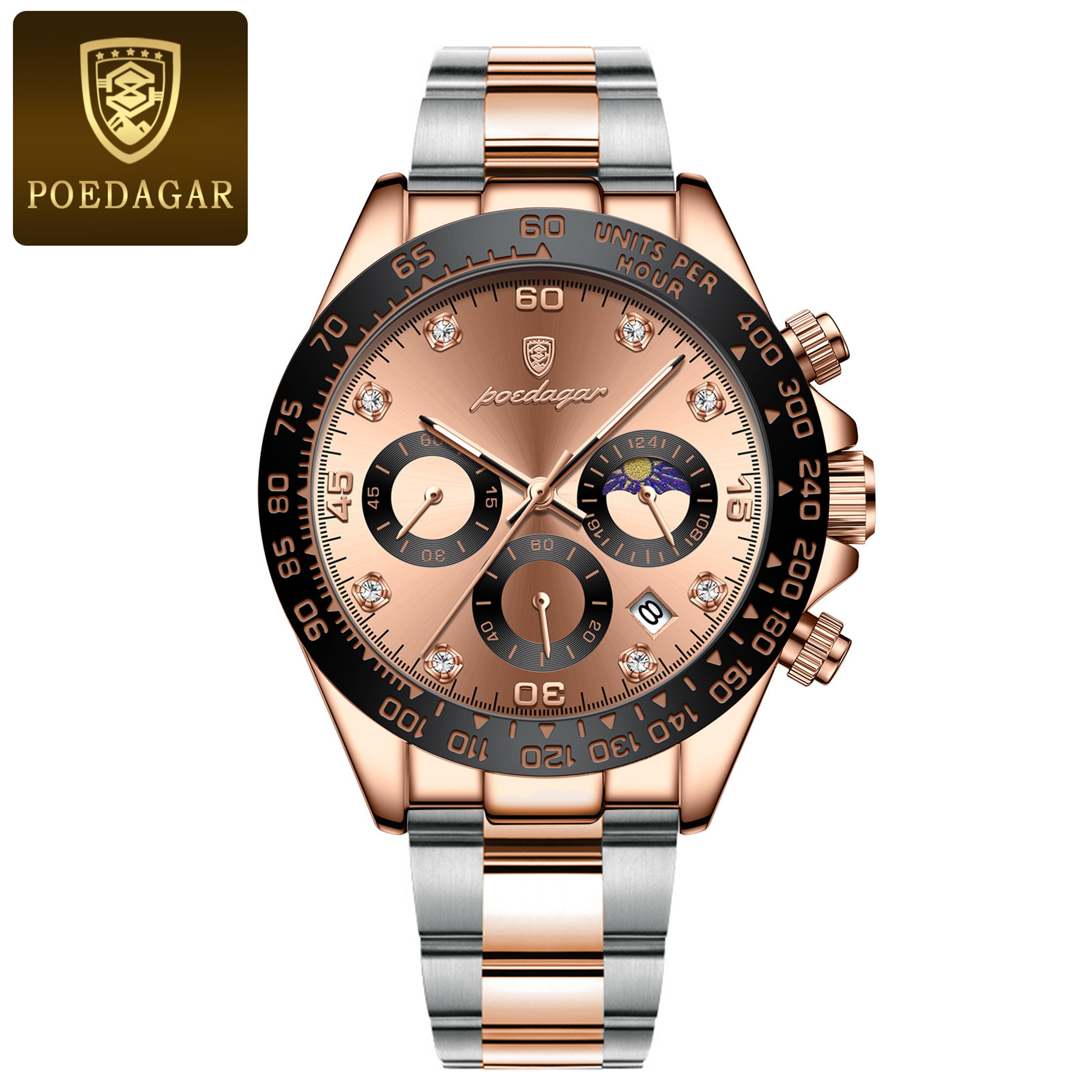 Luxury Chronograph Men Wristwatch, High Quality Quartz Man Watch, Waterproof Luminous Military Men Watches – view 11