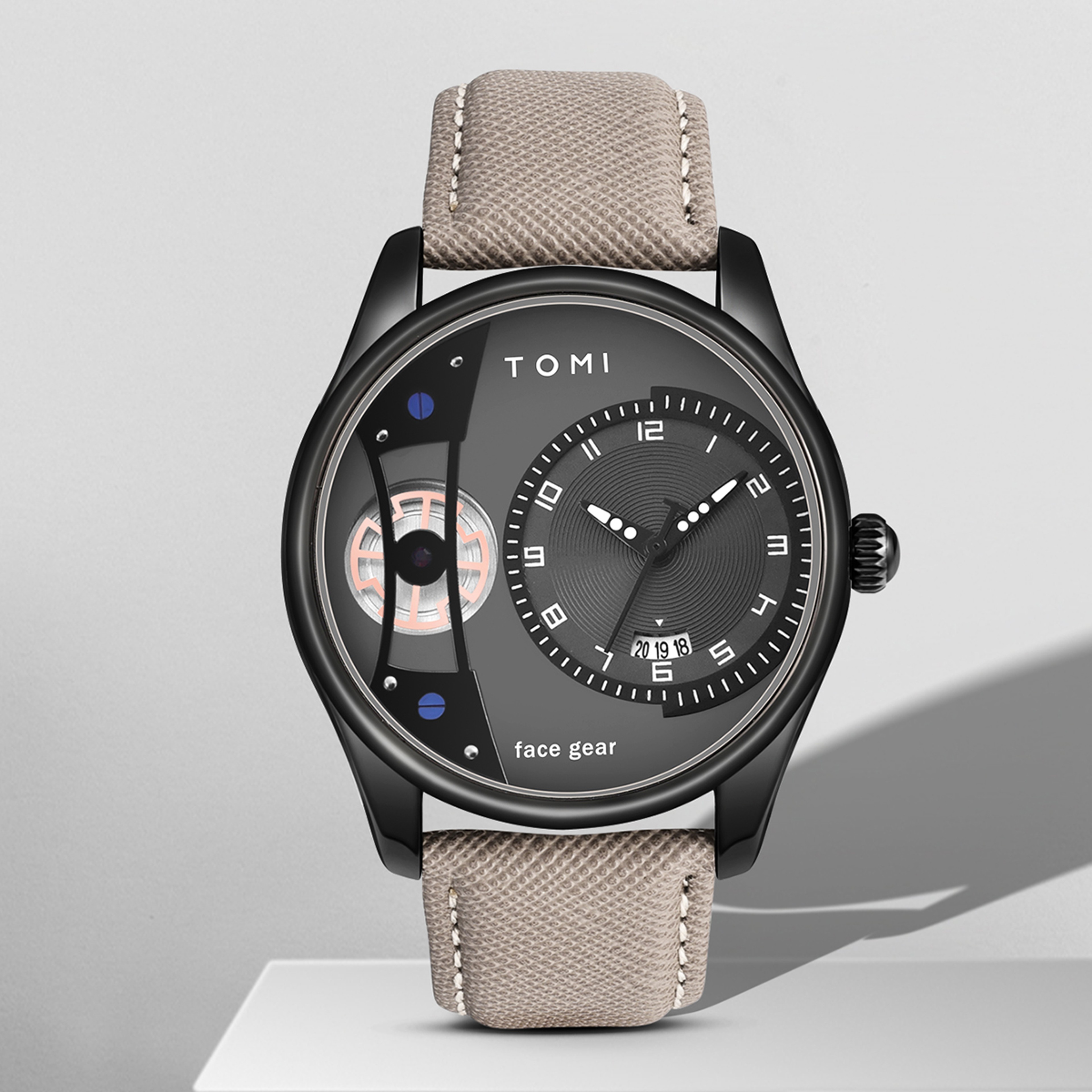 Luxury Quartz Watch For Men Mens Minimalist Business Quartz Watch Double Strap Detachable Gift 1
