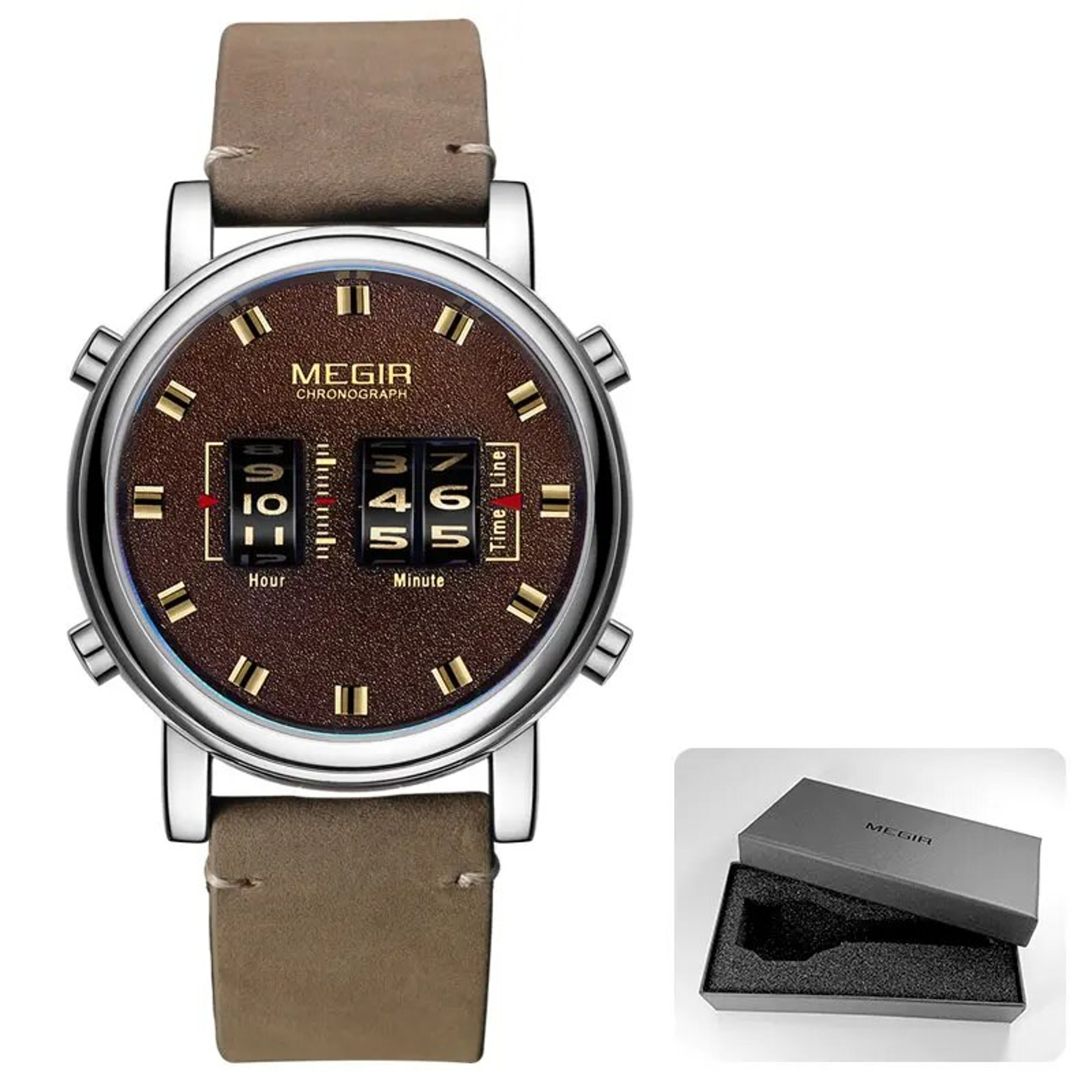 Military Sport New Luxury Watches Men Stainless Steel Mesh Strap Wristwatch Pointer Quartz Watch Ma 6