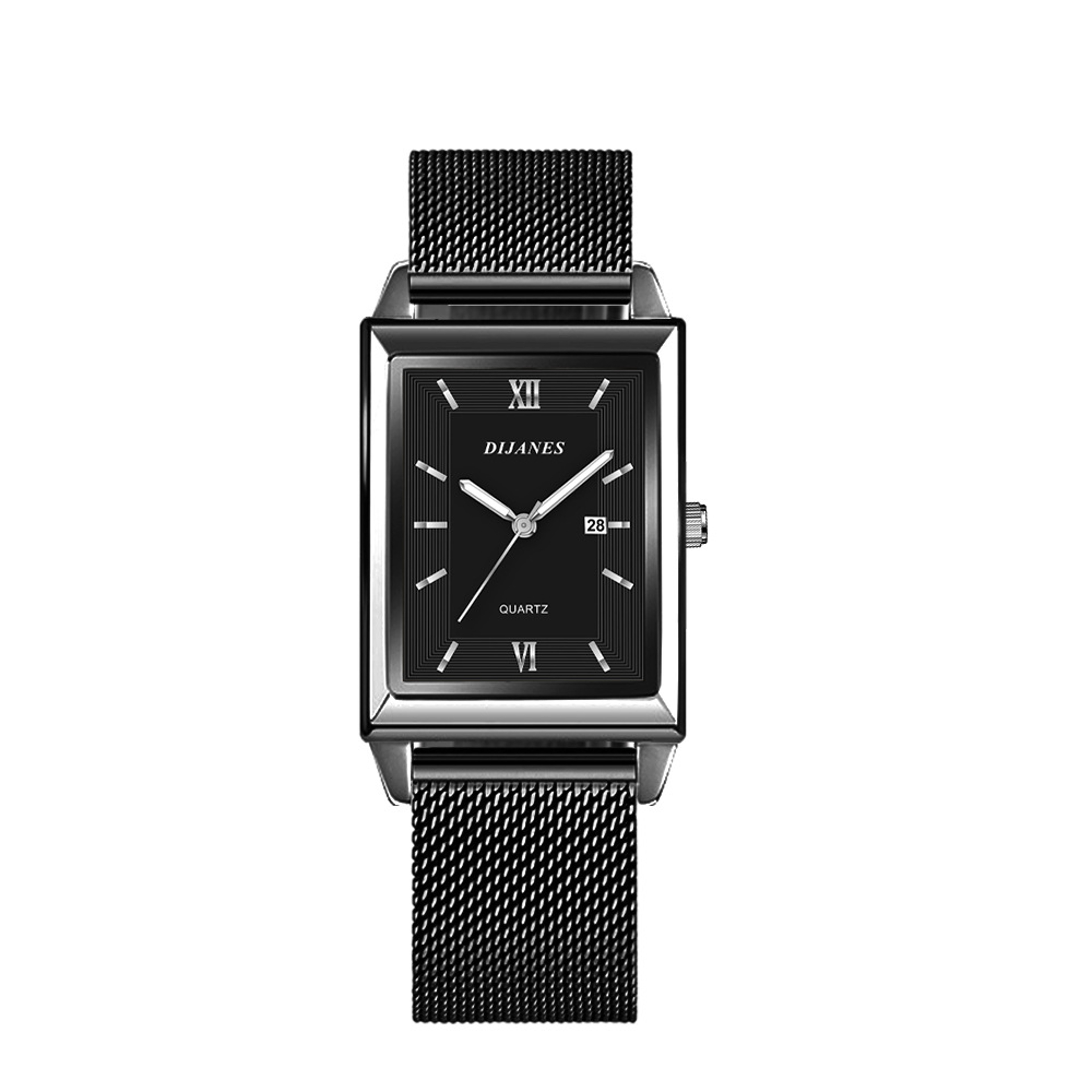 Stainless Steel Quartz Wristwatch For Women New Luxury Fashion Gold Watch Ladies Calendar Timepiece 4