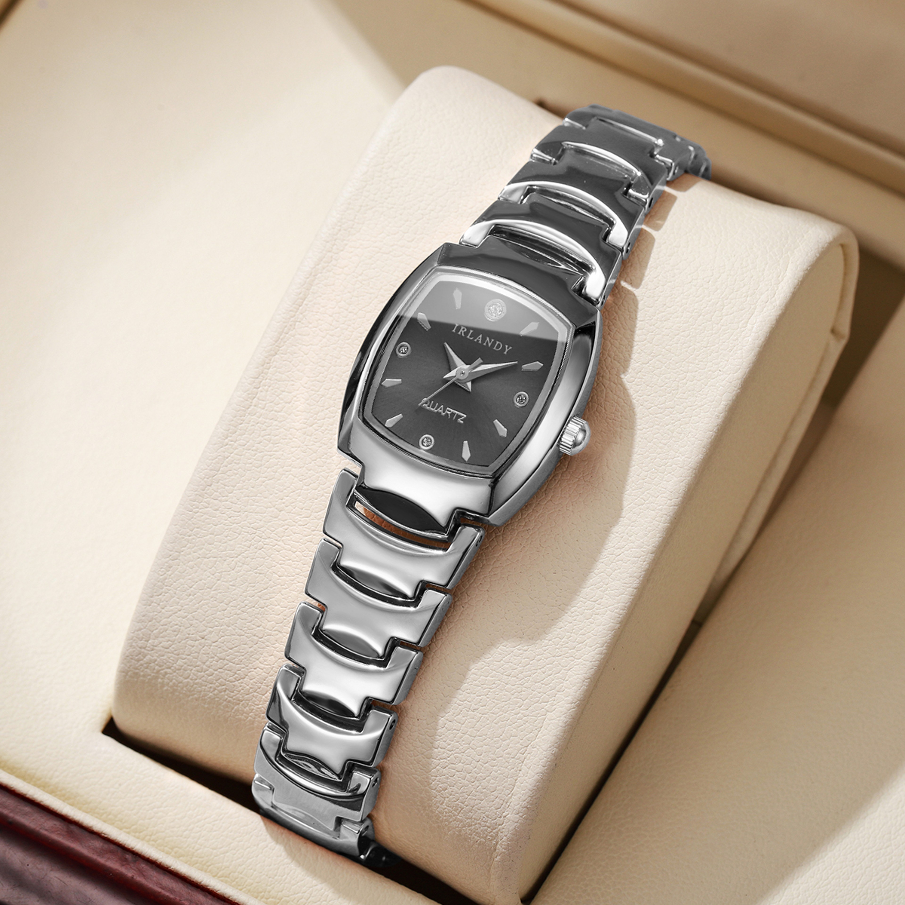 Fashion Square Analog Quartz Watch Elegant Women Watches Ladies Wristwatch Clock 9