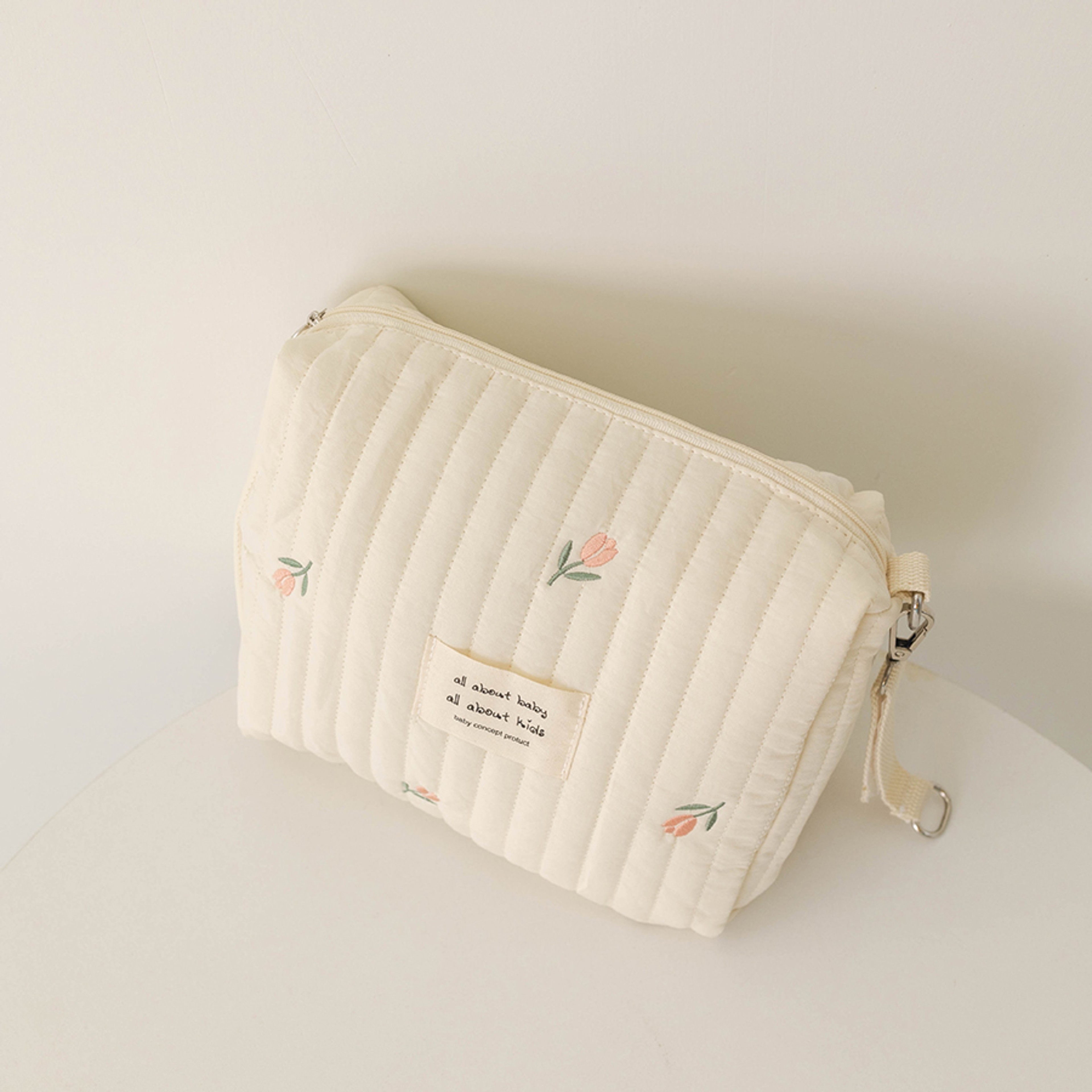 Newborn Baby Diaper Bag Mommy Bag Print Embroidery Zipper Nappy Pouch Travel Stroller Storage – view 7