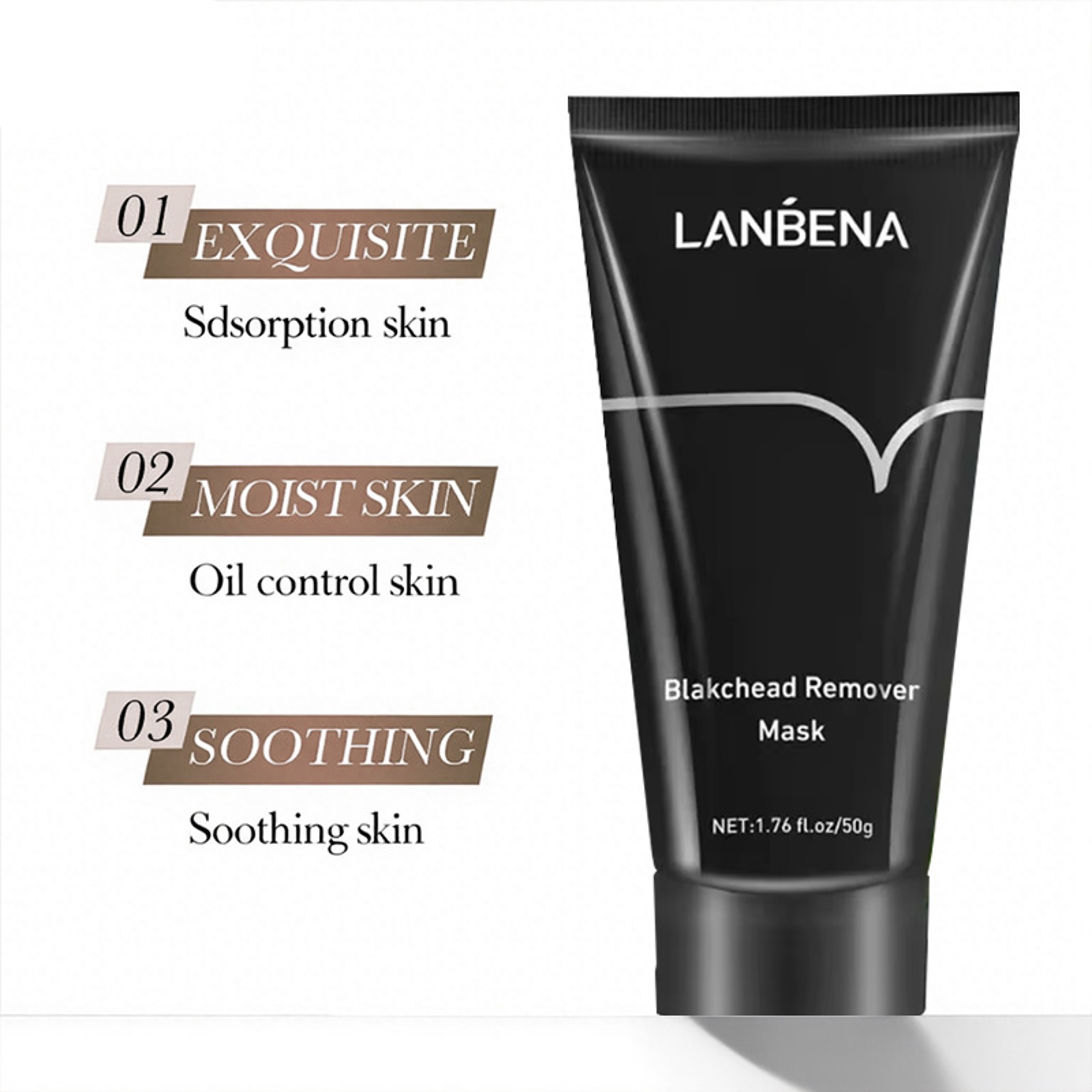 Deep Cleaning Mask, Remove Blackhead Mask, Skin Brightening, Acne Treatment for Pores – view 2