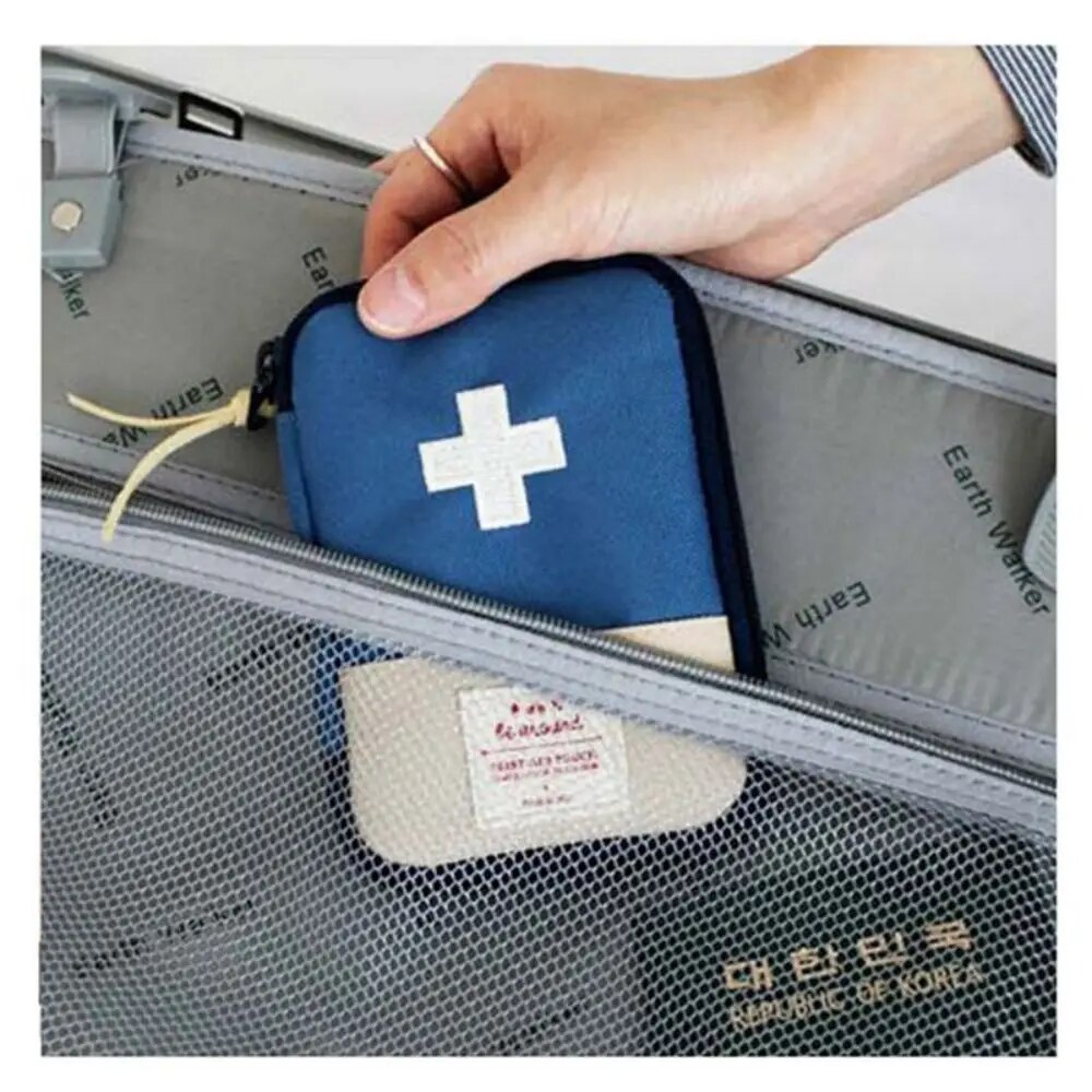 Portable Home Medicine Kit Small First Aid Kit Box Travel  Outdoor Medical Storage Kit 3
