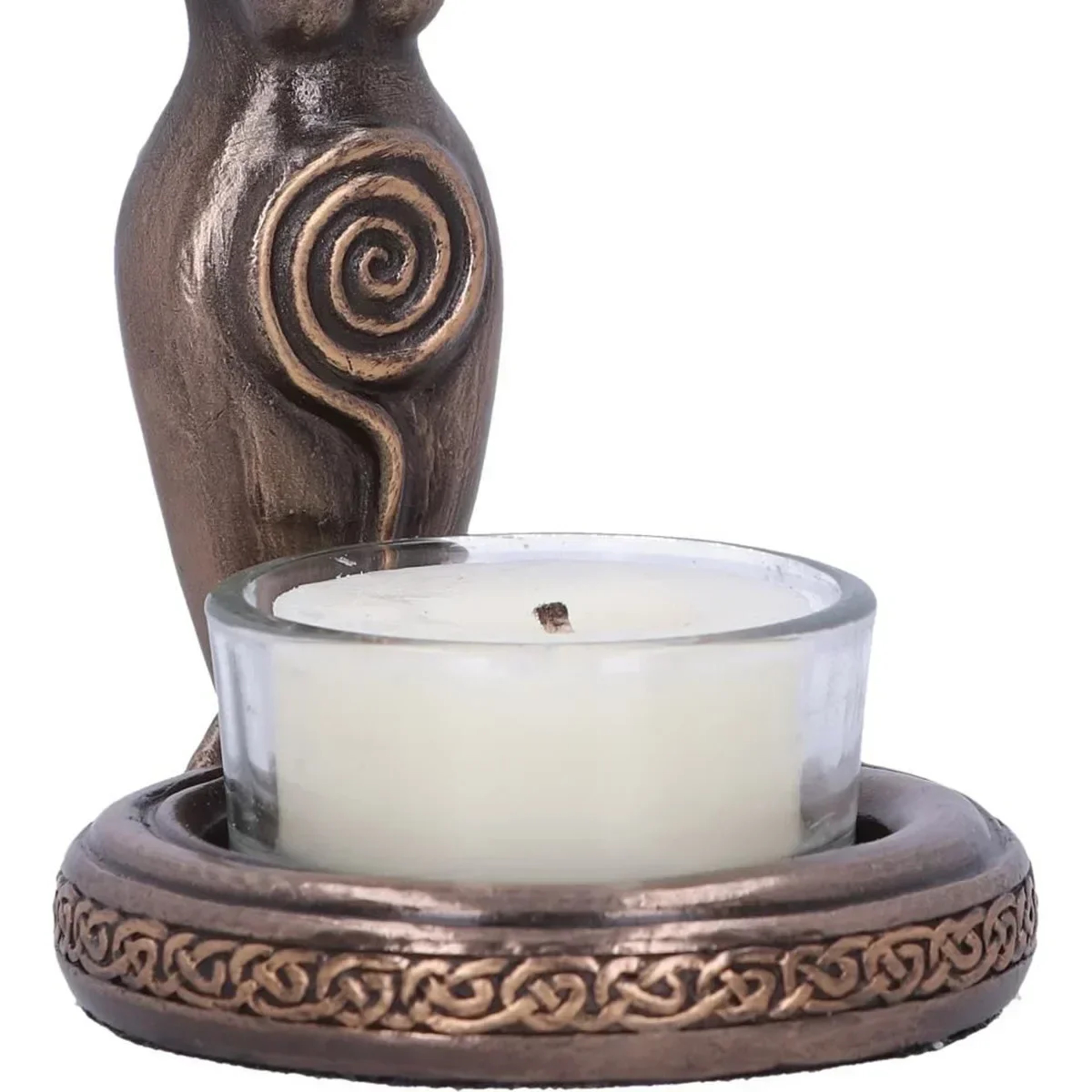 Handicraft Resin Candle Holder Light, Home Decoration Garden Study Accessories – view 3