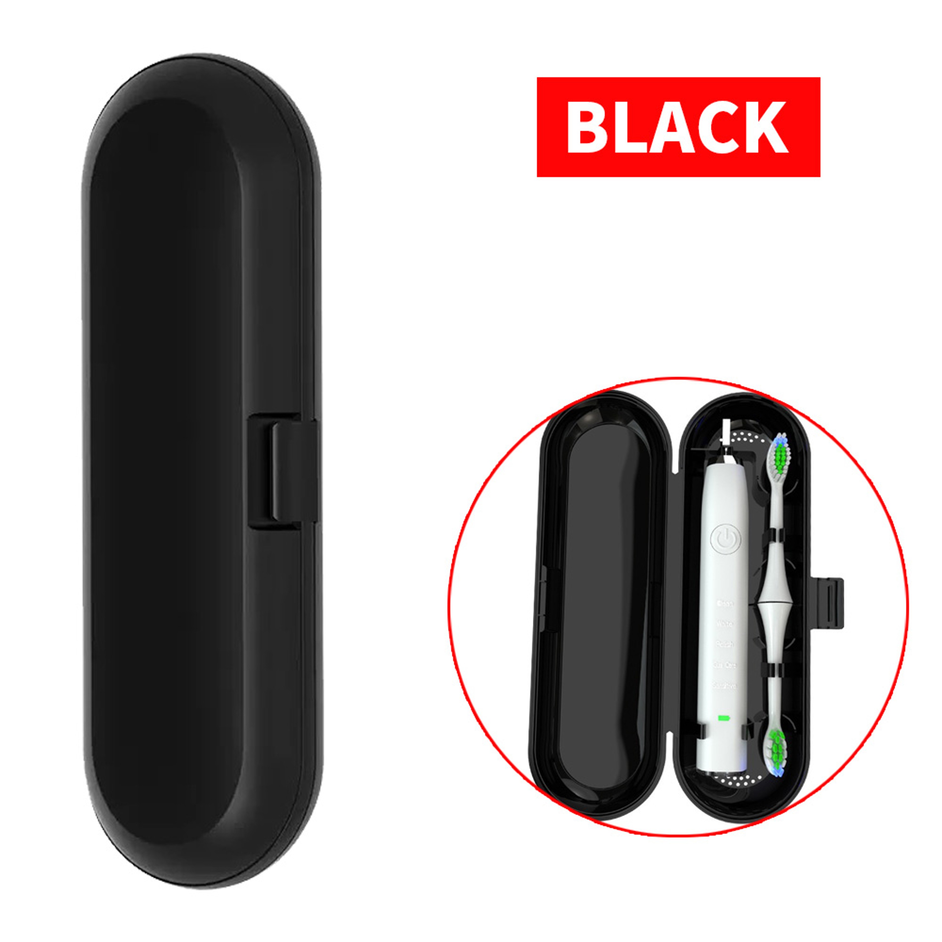 Dustproof Electric Toothbrush Travel Case Convenient Storage Box 6