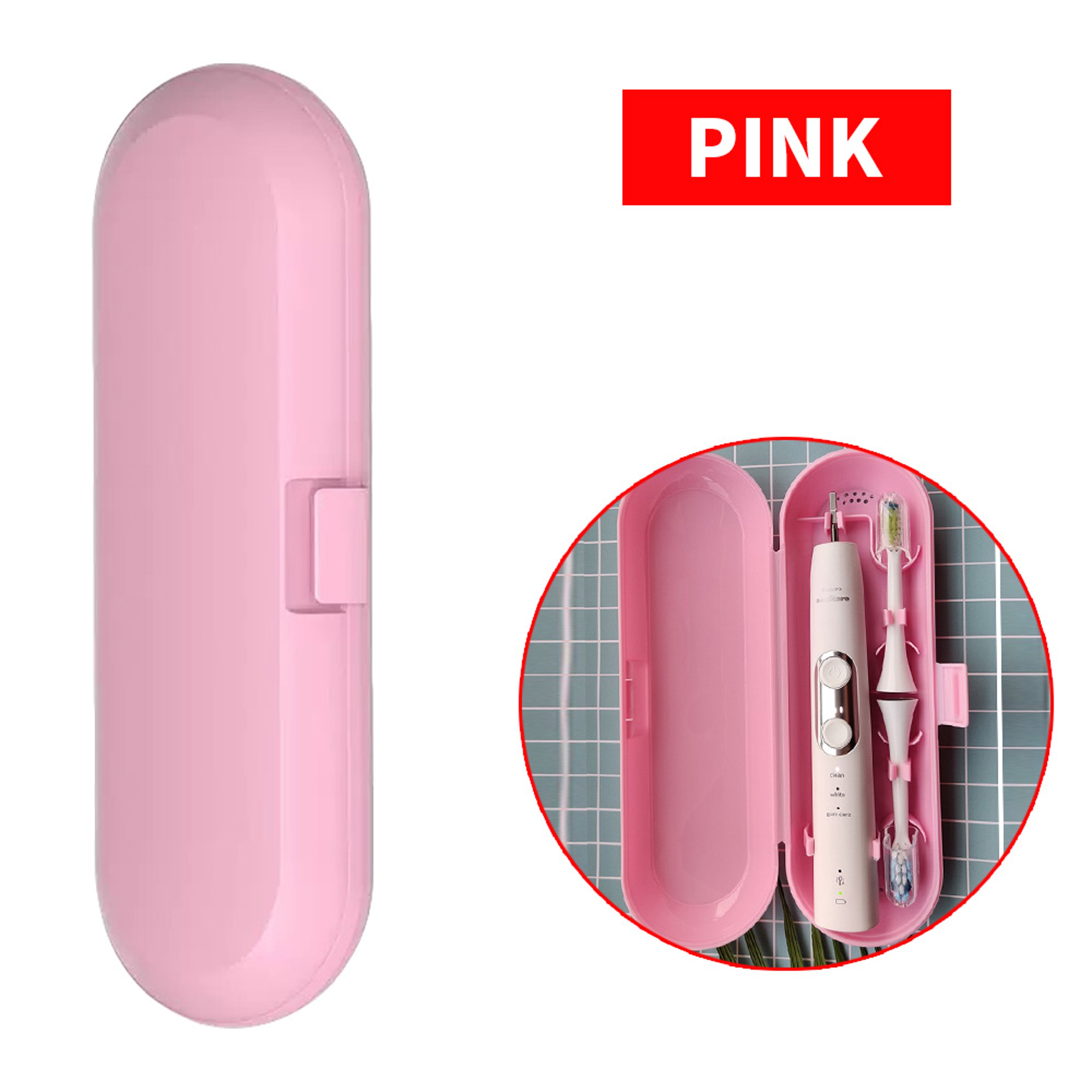 Dustproof Electric Toothbrush Travel Case Convenient Storage Box 9