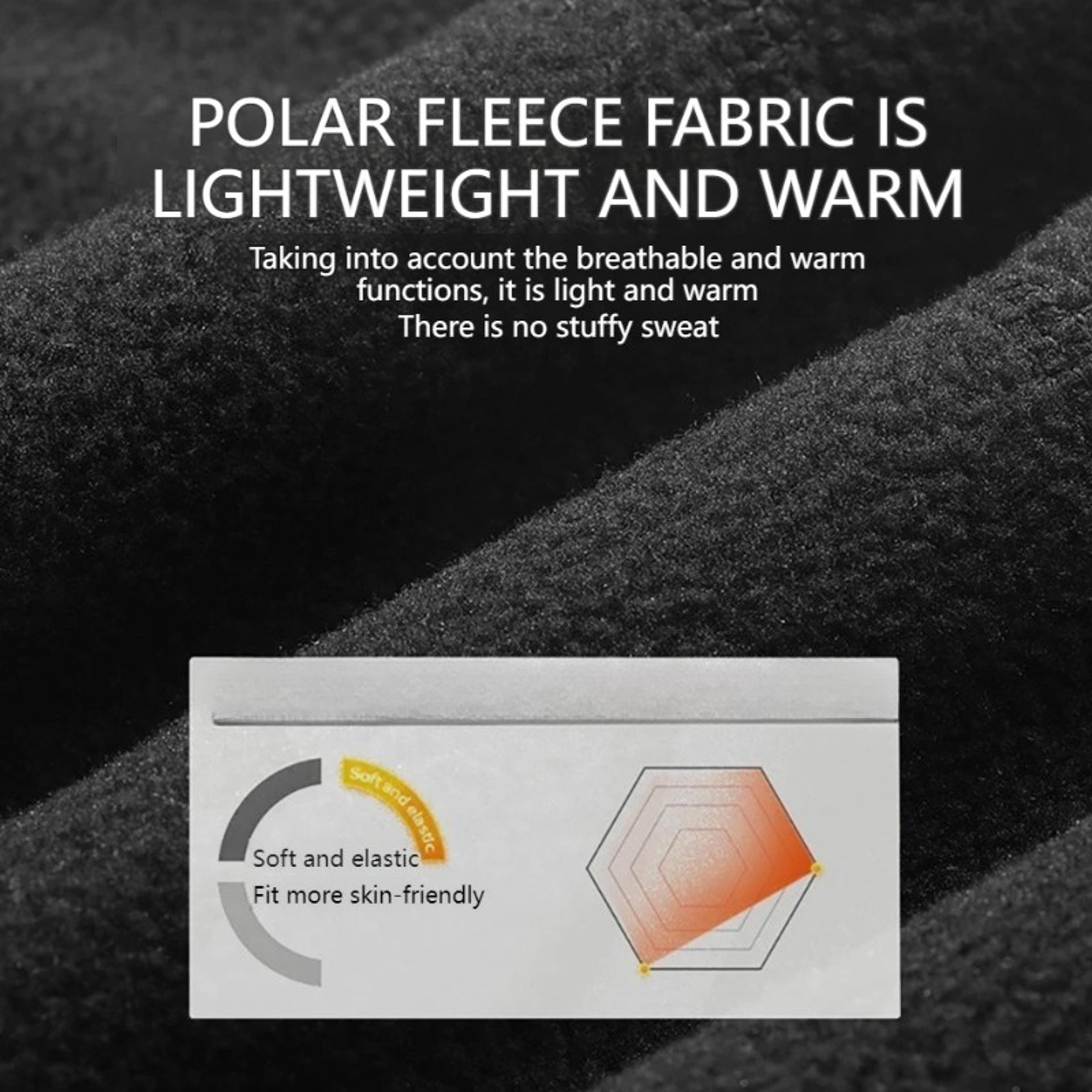 Cycling Bandana Winter Neck Warmer, Windproof Gaiter Scarf, Skiing Camping, Running Hiking Half Face Mask – view 4