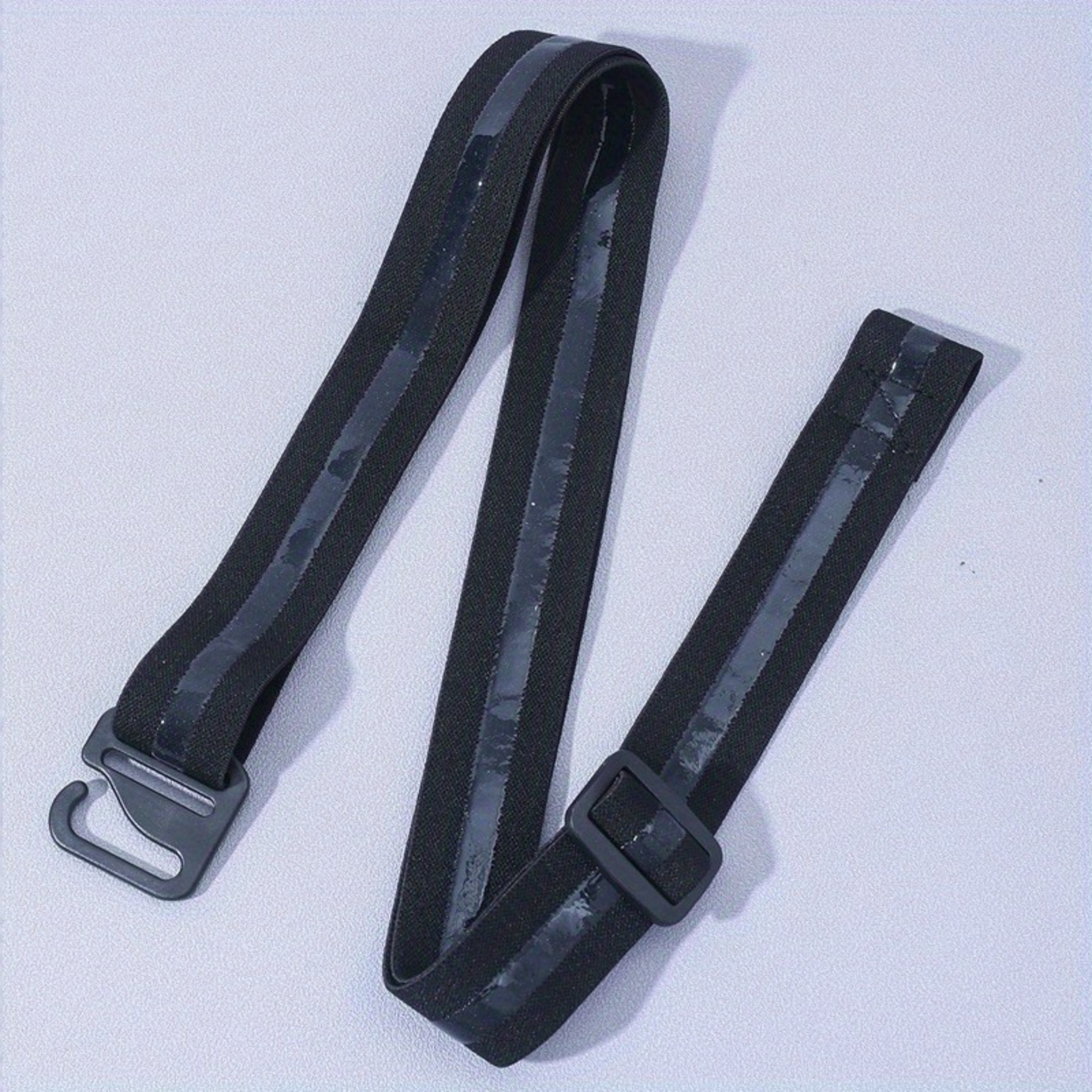 Anti-Slip Men Nylon Shirt Stays, Adjustable Buckle, Non-Textile Weaved Shirt Holder Straps for Dress Shirts – view 6