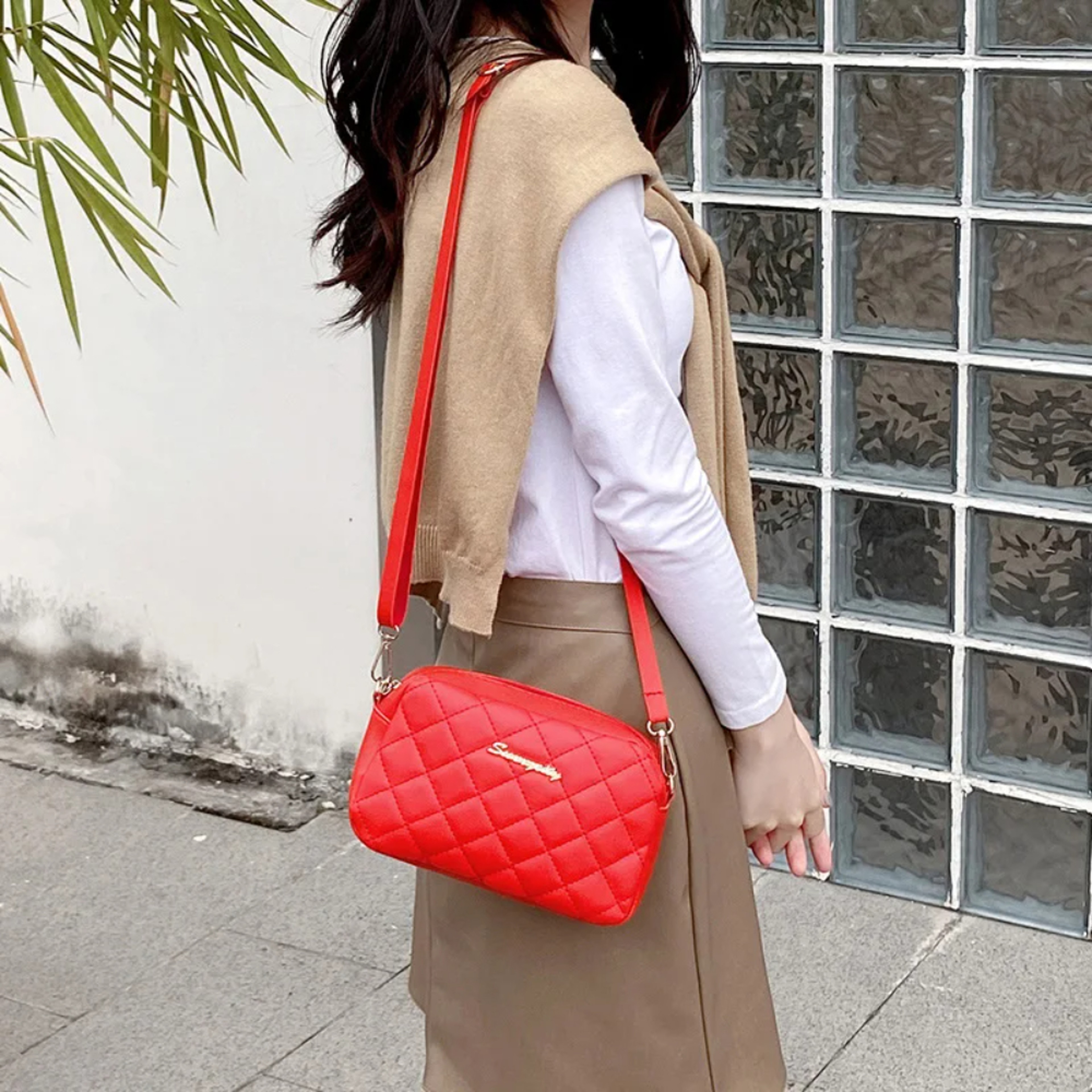 Fashion Chain Ladies Crossbody Bags Tassel Small Messenger Bag For Women Trend Lingge Embroidery Ca 3