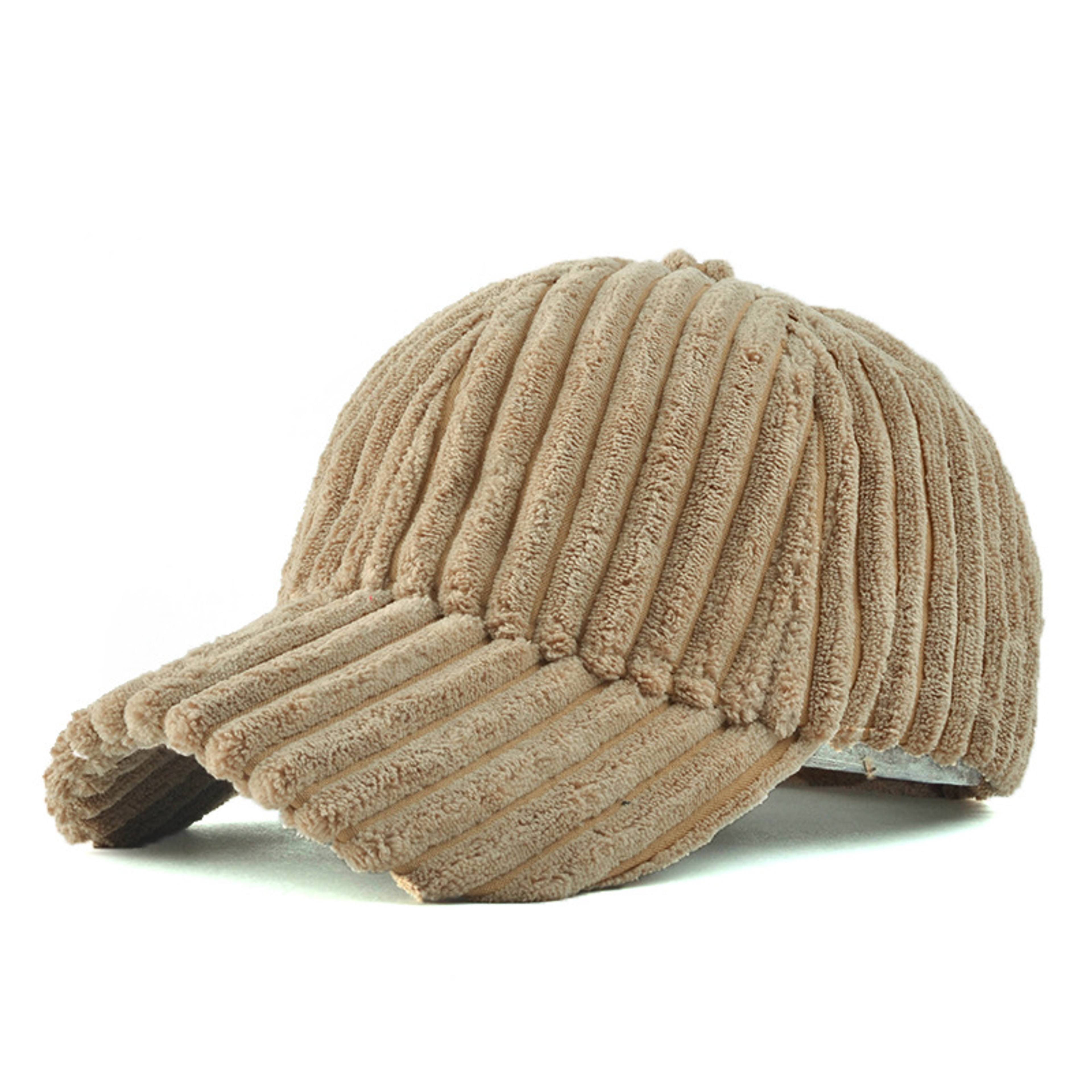 Female Hip Hop Cap, Corduroy Winter Hats for Women, Autumn Winter Baseball Cap – view 1