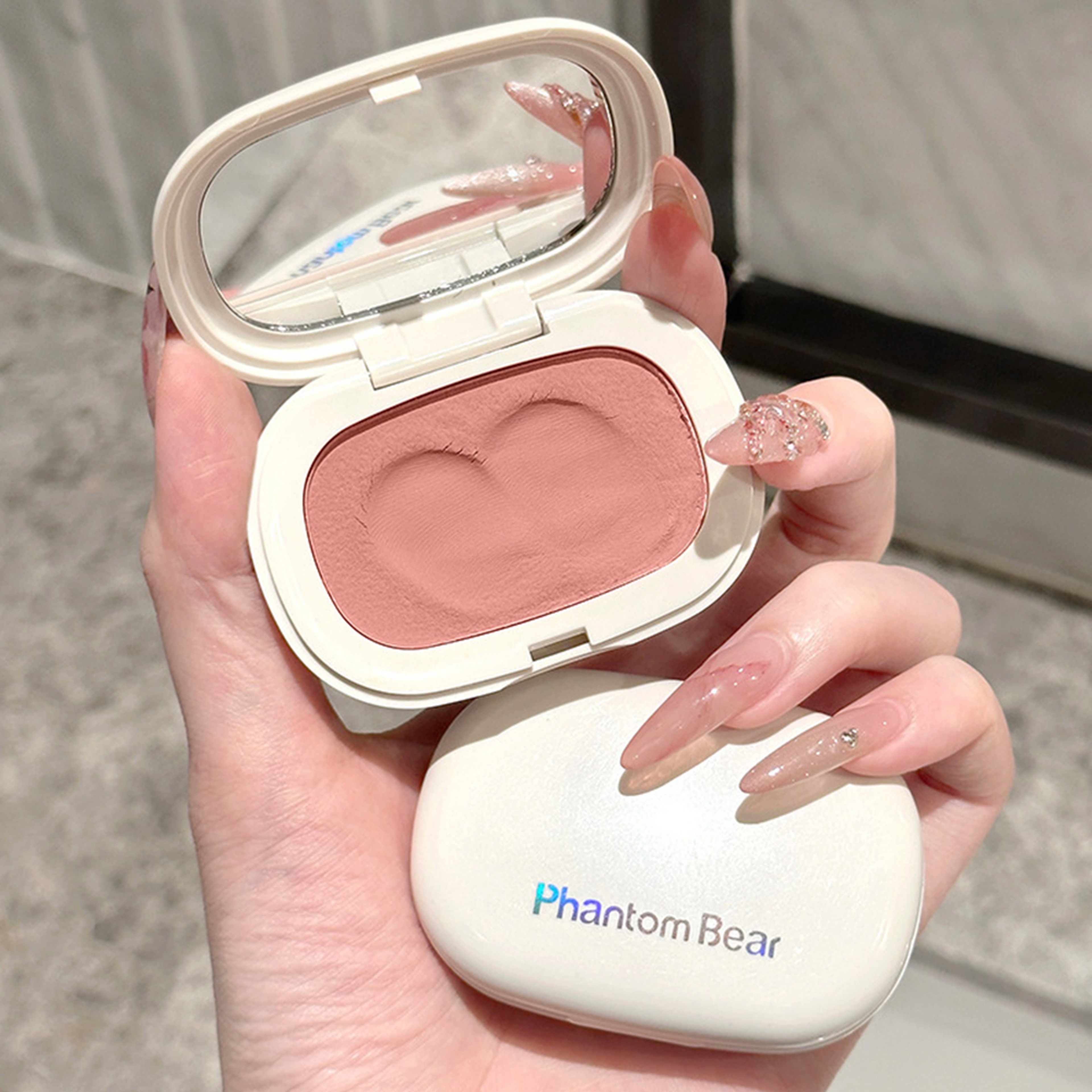 Longlasting Matte Blush Cream Silky Texture With High Color Rendering Natural Low Saturation Blush 0
