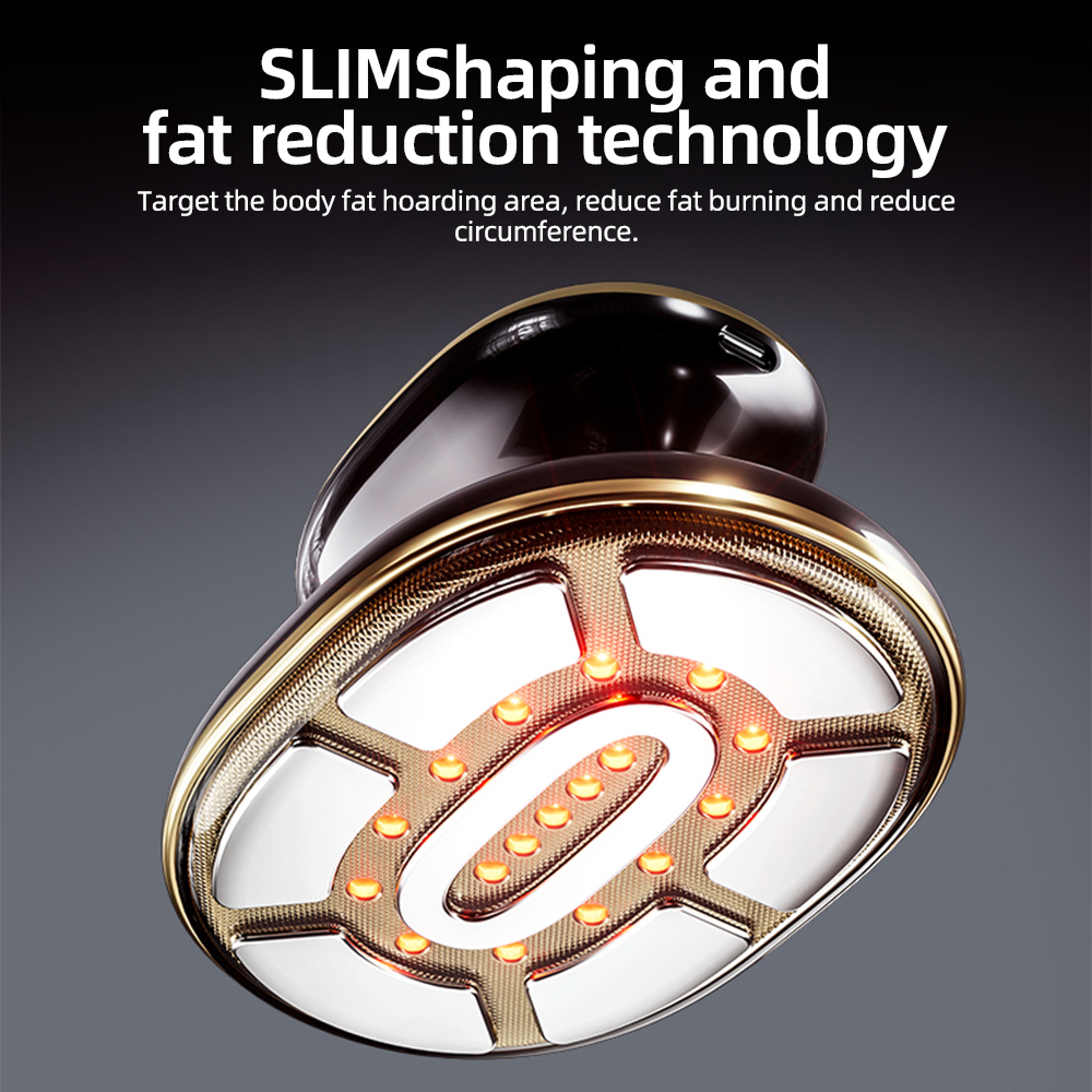 Radio Frequency Body Slimming Machine EMS Fat Burner Slim Shaping Device LED Light Lose Weight Cell 2