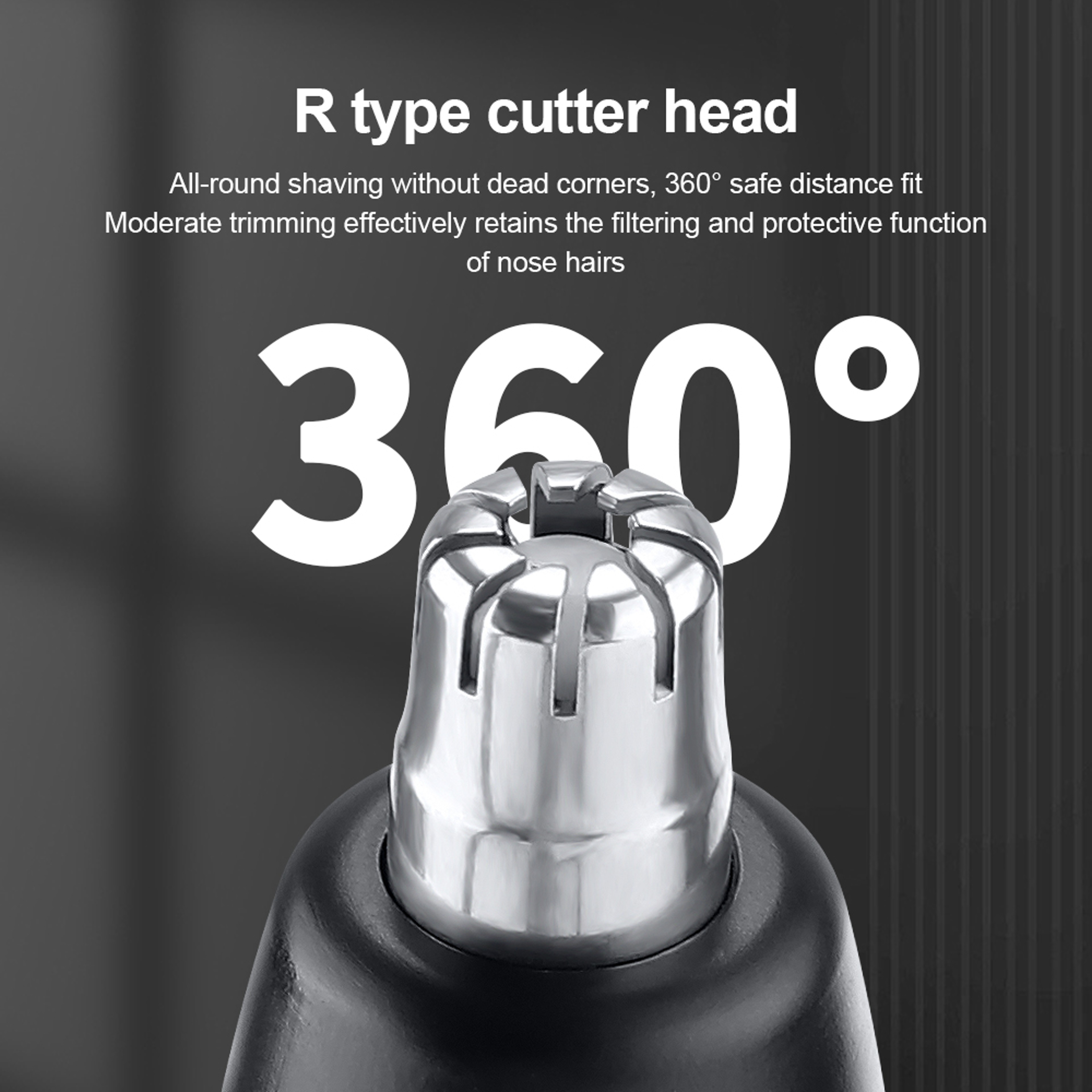 Facial Hair Remover For Men Rechargeable Nose Hair Shaver Portable Nasal Grooming Tool For Nose Hai 4