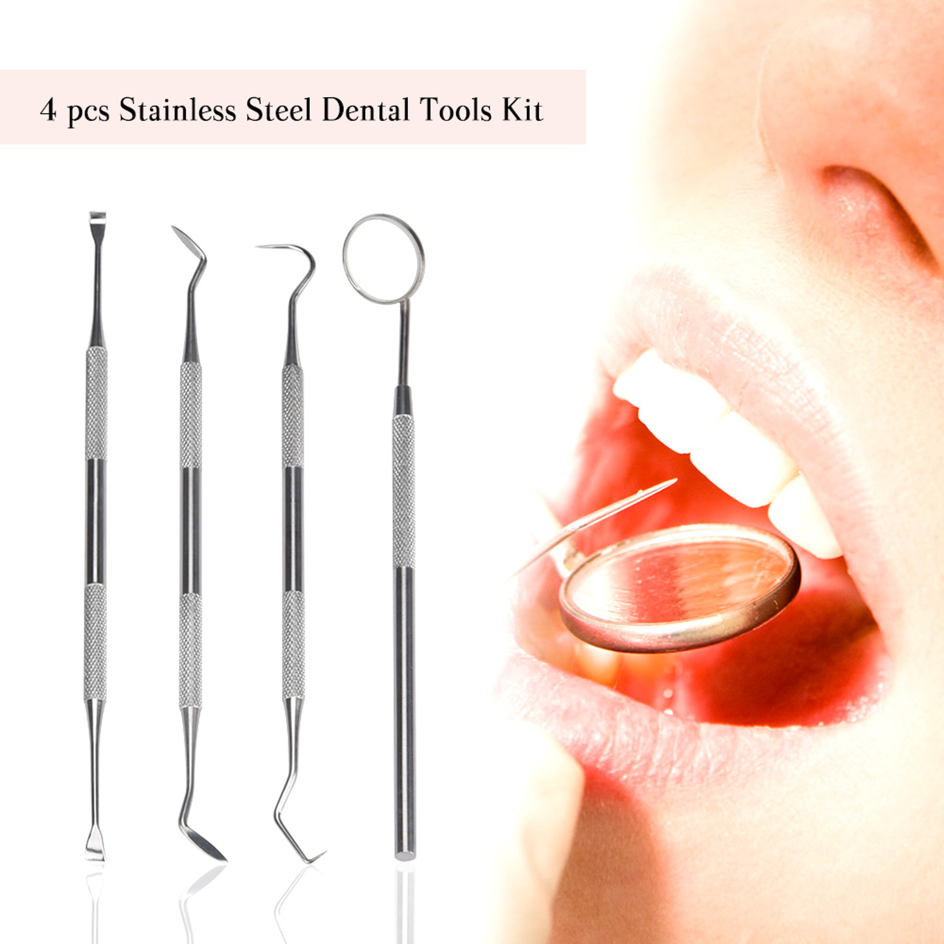 Dental Calculus Remover Tartar Scraper Plaque Scaler Oral Care Tool – view 1