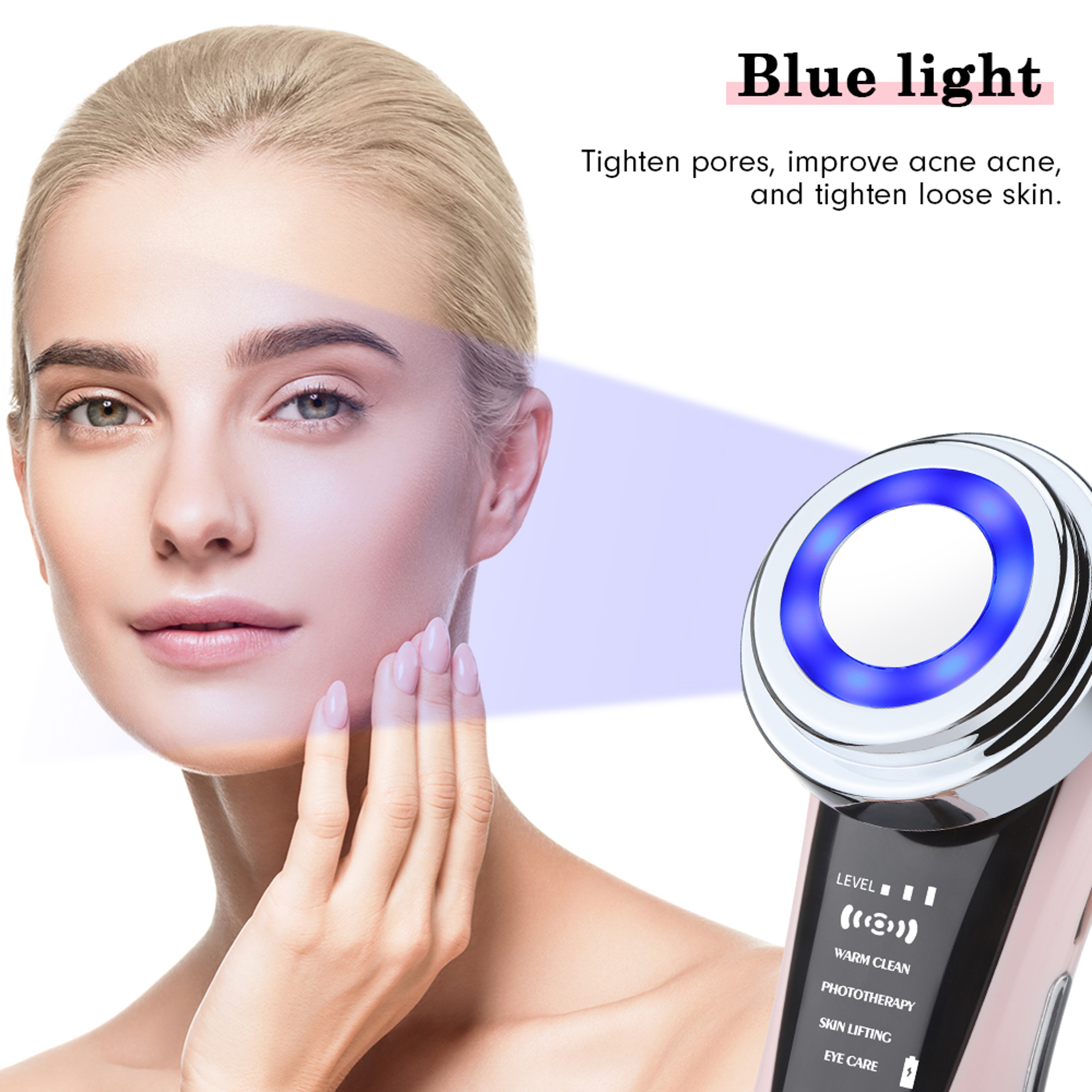 Electric Facial Massage Device Multifunctional Skin Care Massager For Face Rejuvenation Lifting And 1