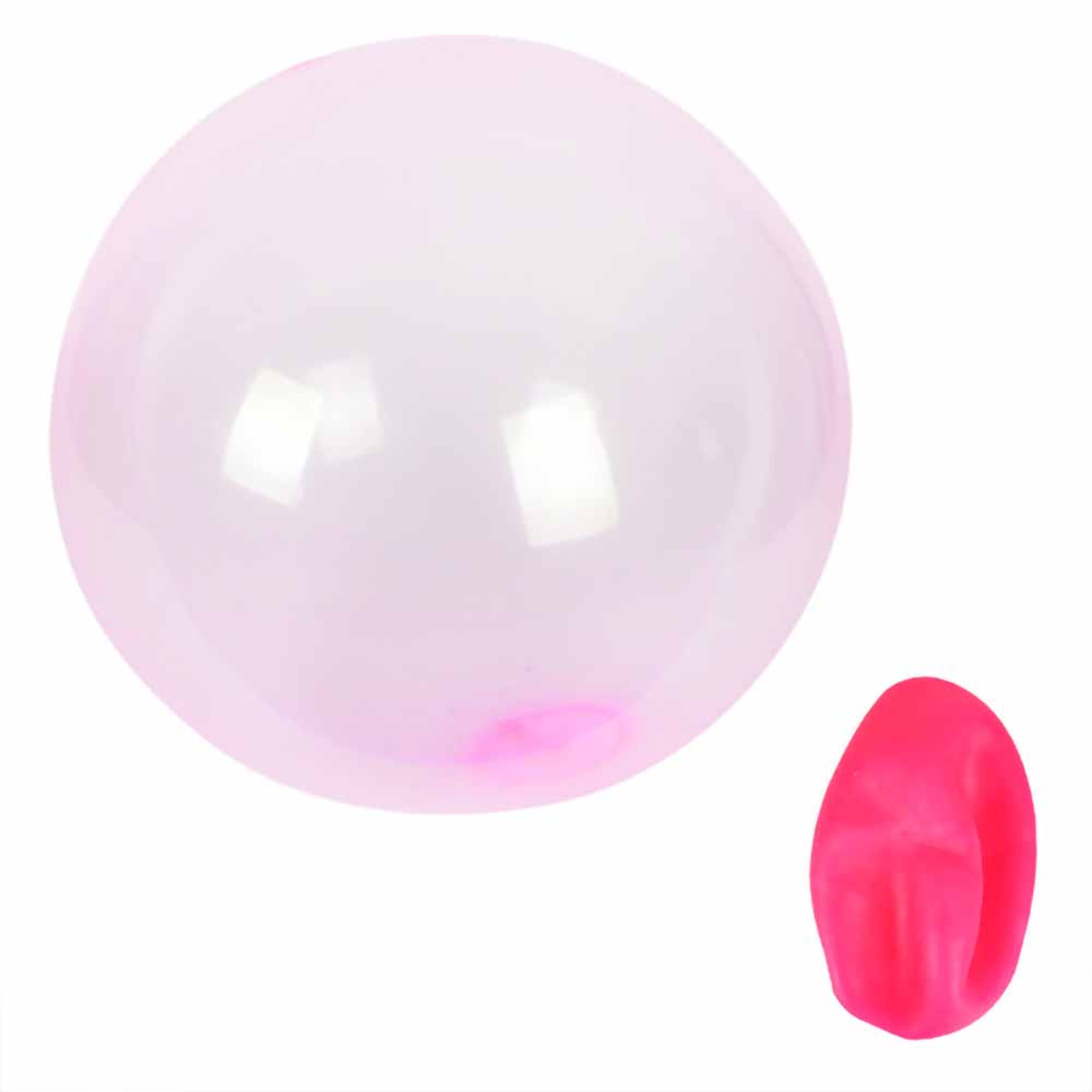 Kids Inflatable Elastic Ball, Blow Up Balloon Toy, Soft Water Filled Bubble Ball for Party Games – view 7