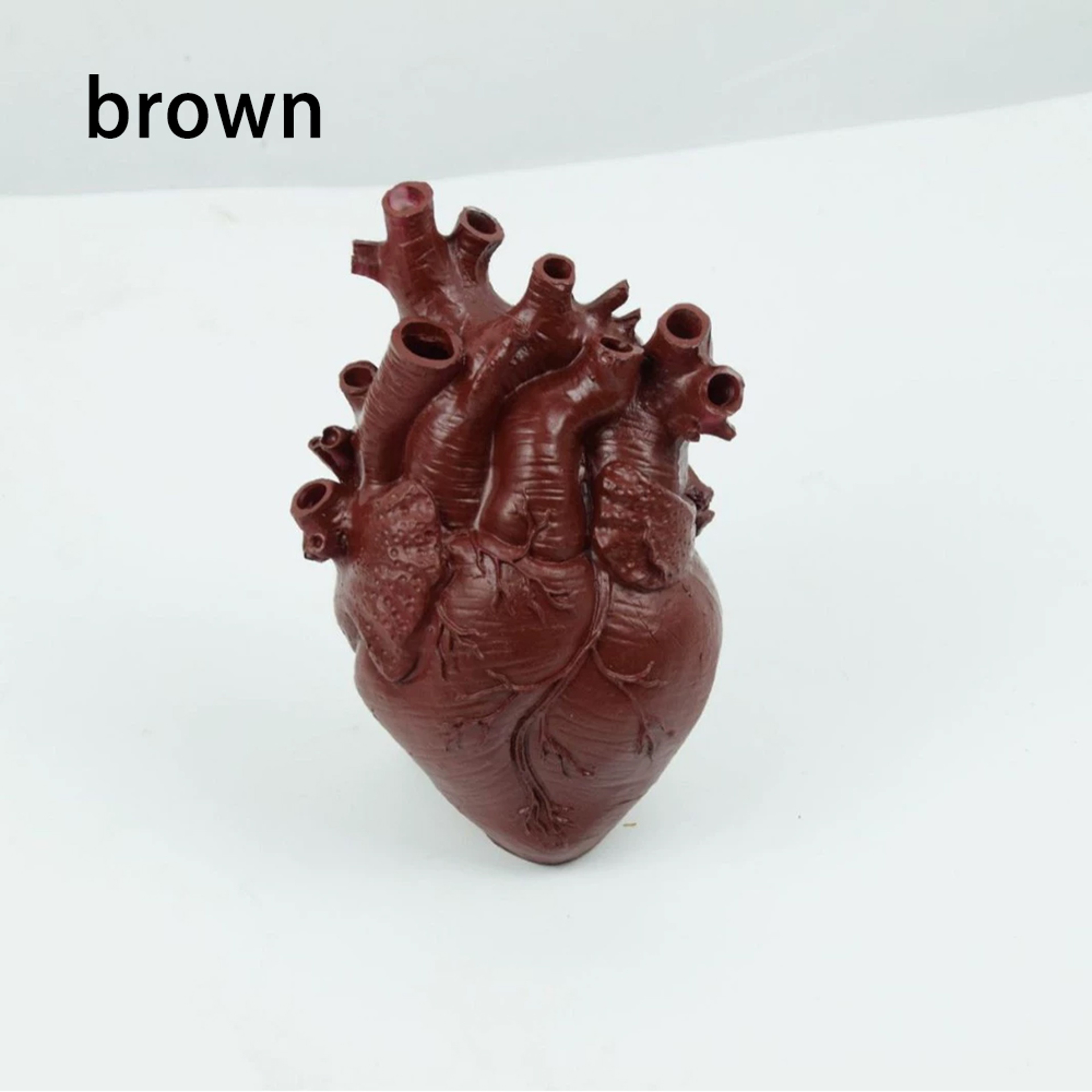 Original Resin Heart Vase Flowerpot Ornament for Arts and Crafts, Gift Idea – view 10