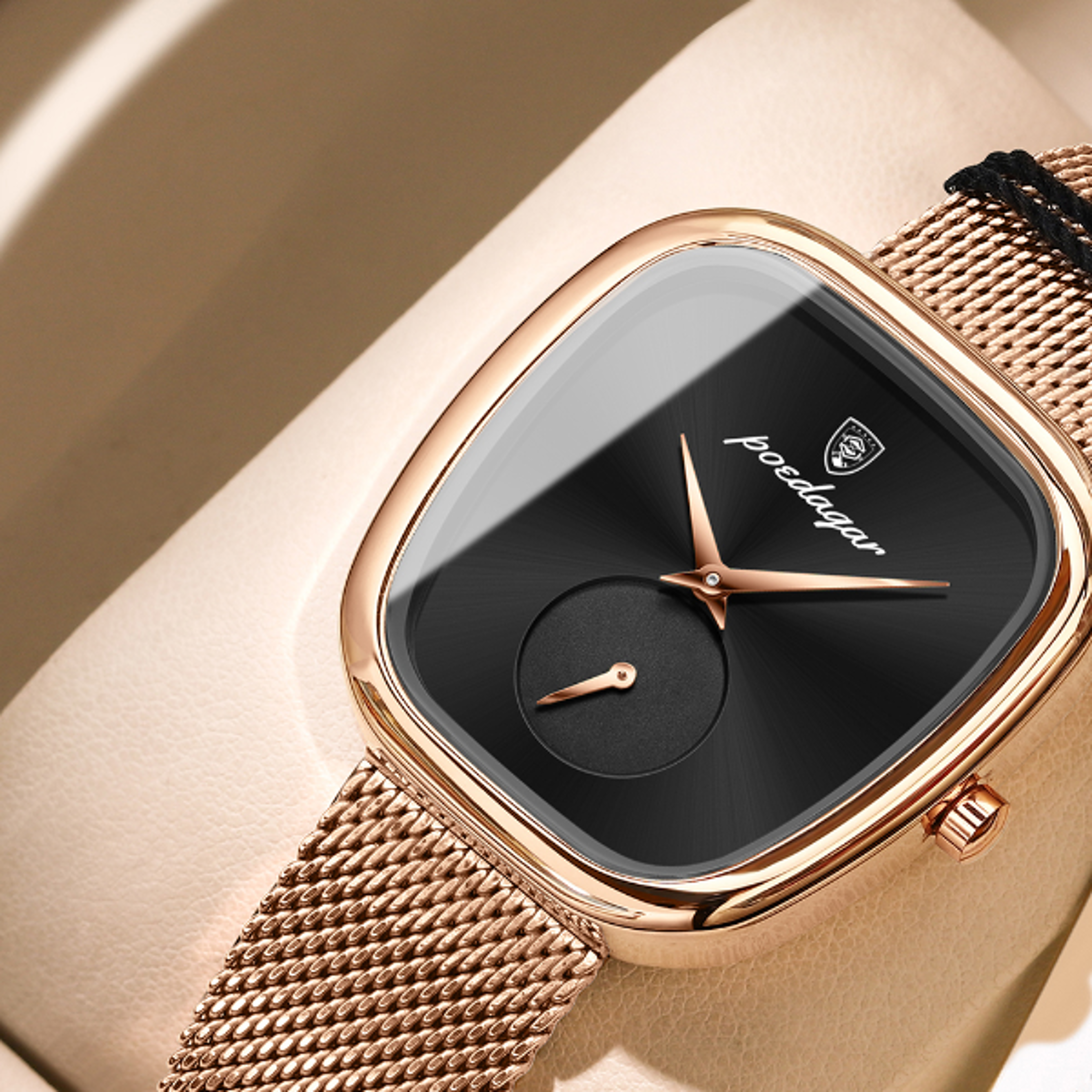 Waterproof Watch For Women Luxury Fashion Elegant Ladies Watch Stainless Steel Quartz Womens Watche