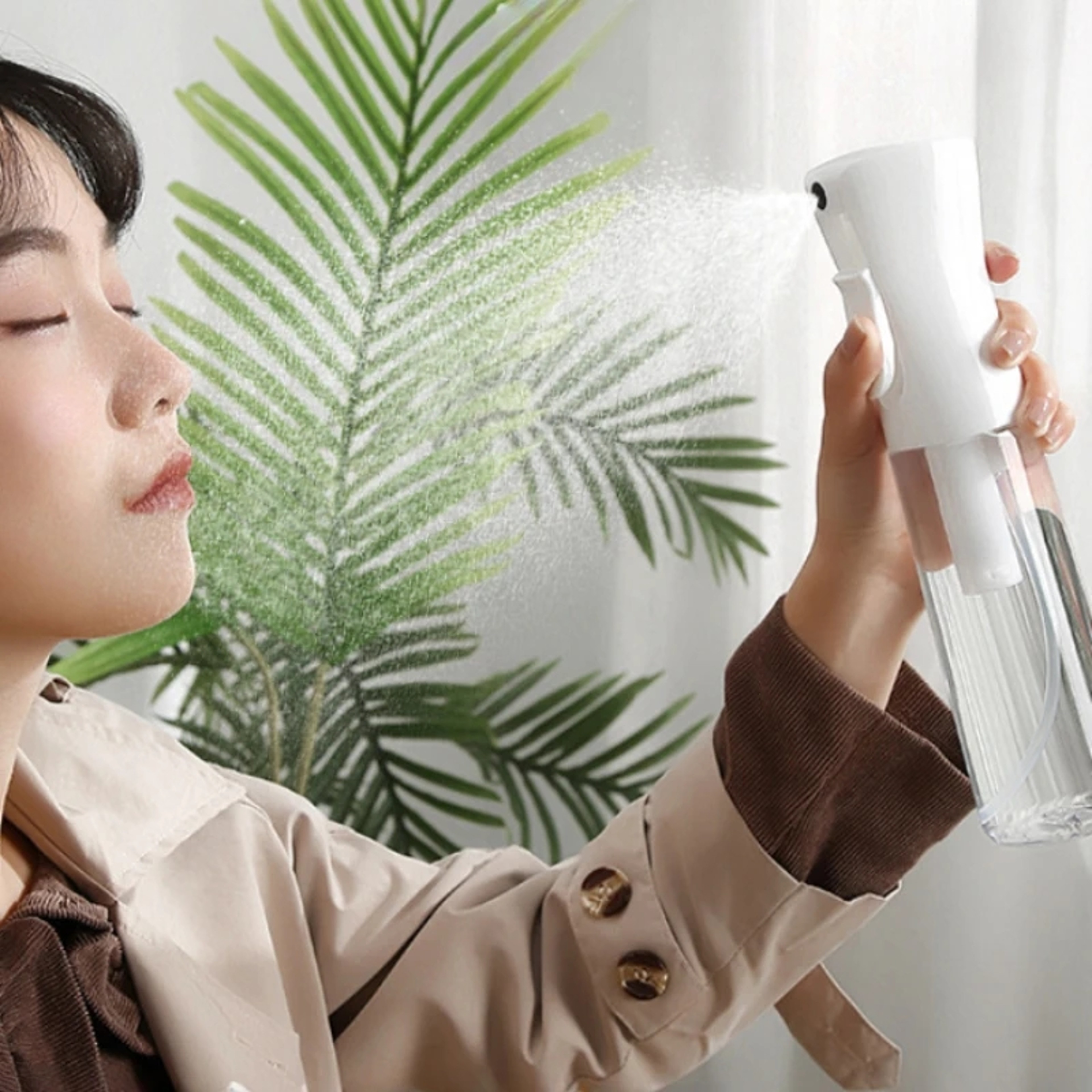 Hair Care High Pressure Spray Bottle, Makeup Water Replenishing Spray Bottle, Press Mist Spray Bottle, Separate Spray – view 2