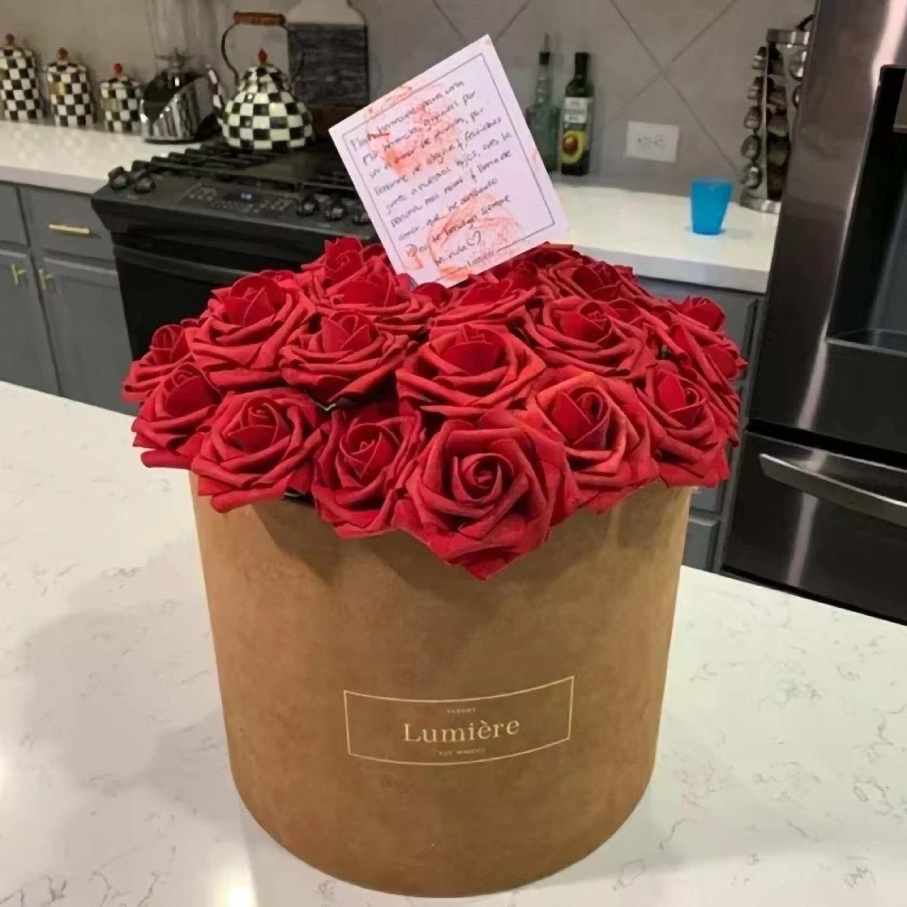 Fake Flowers Roses with Stem for Wedding Bouquets, Party Arrangements & Home Decor – view 6