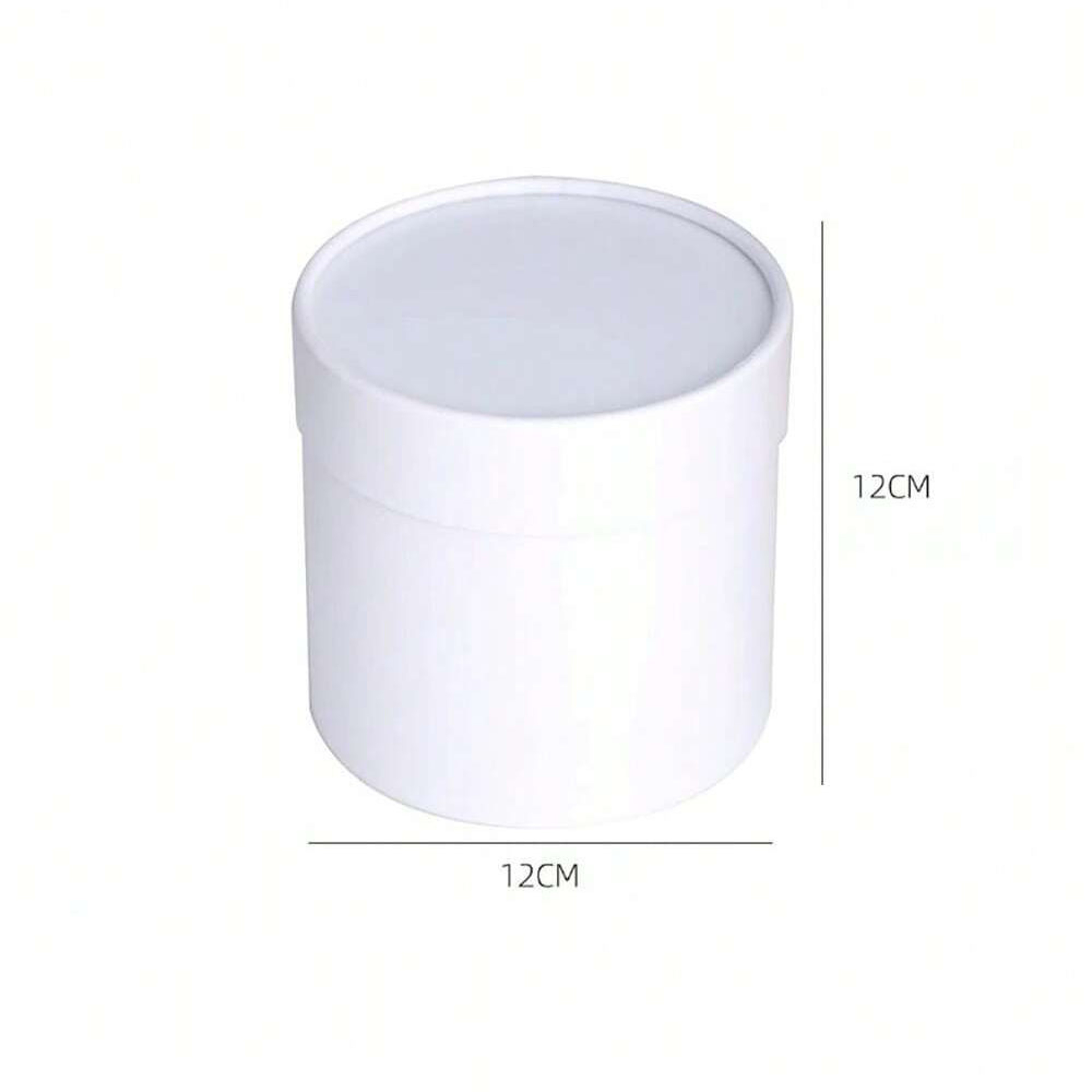 Round Flower Box, Cardboard Gift Boxes for Weddings, Rose Packaging for Valentine's Day Gifts – view 8