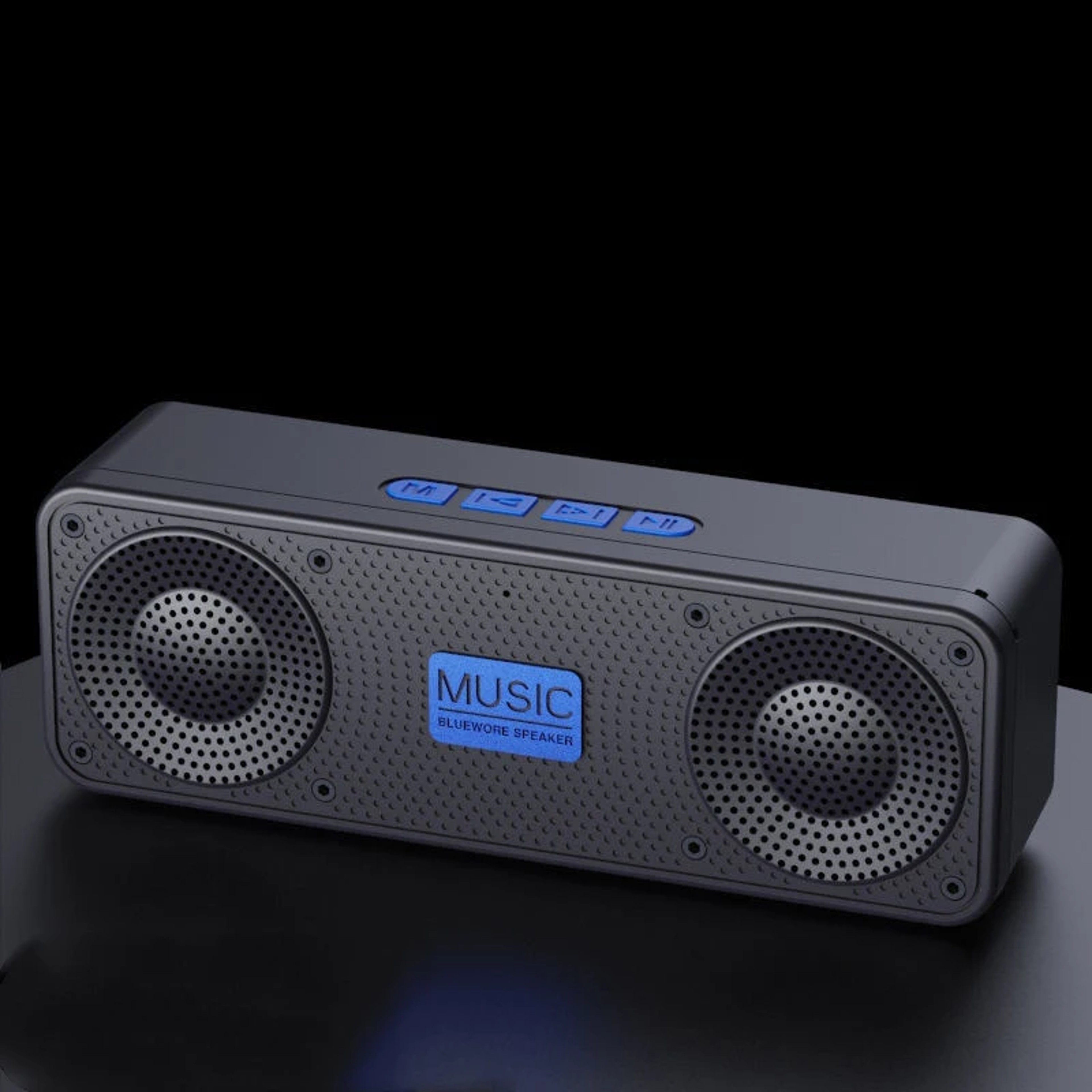 Wireless Bluetooth Smart Speaker With Mic Mobile Phone Audio Outdoor Subwoofer Creative Radio Funct 7