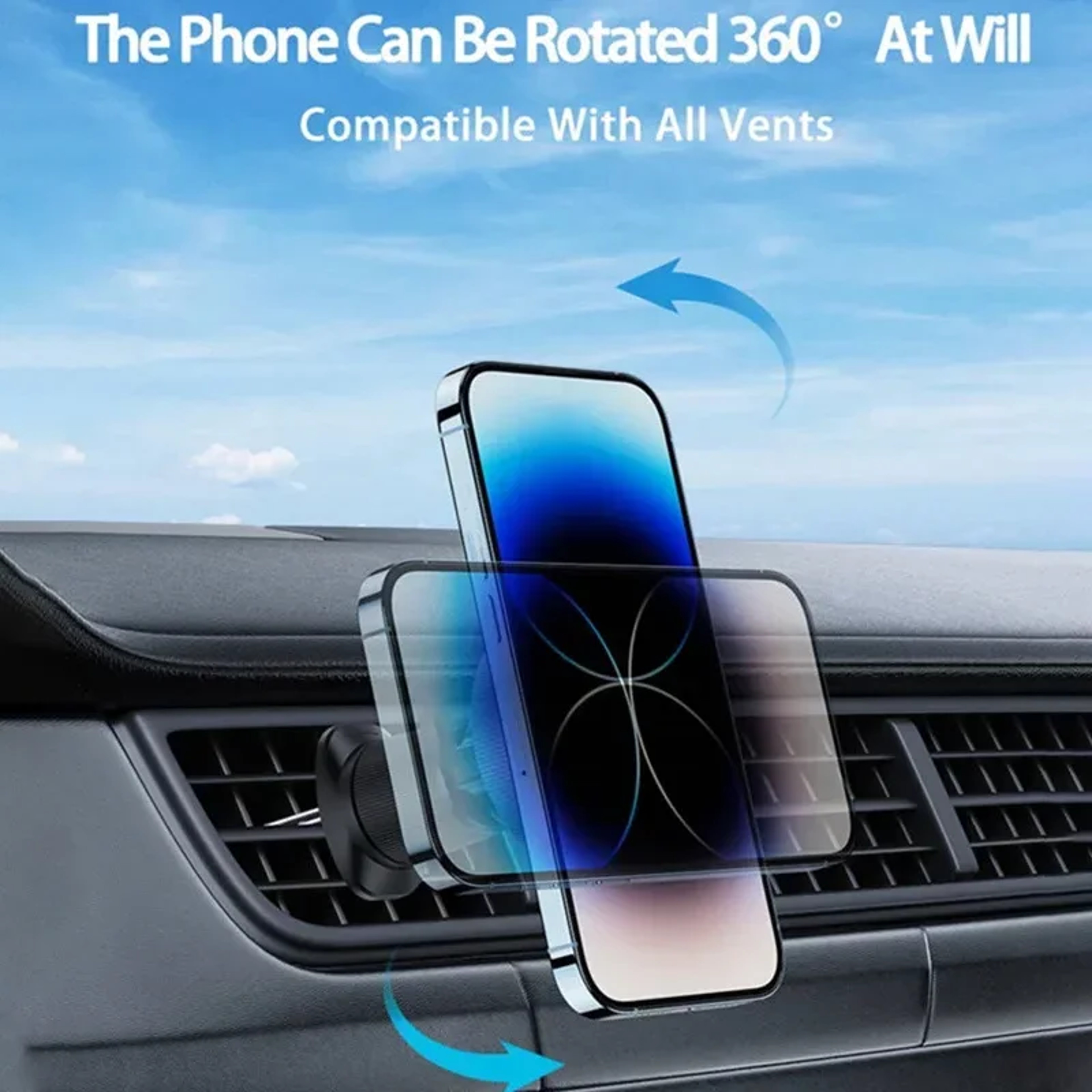 Magnet Car Phone Holder Mount Magnetic Car Wireless Charger Stand Bracket For IPhone Fast Charging  4
